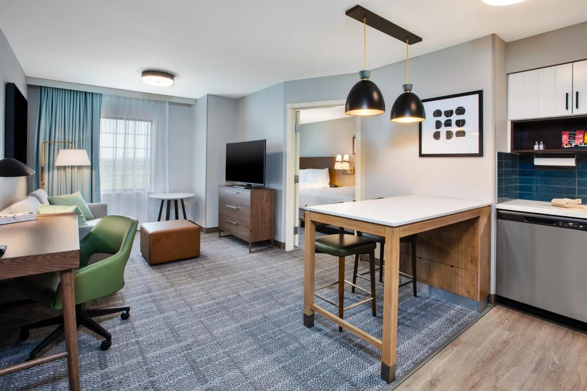 Photo of the whole room in Staybridge Suites Bismarck by IHG