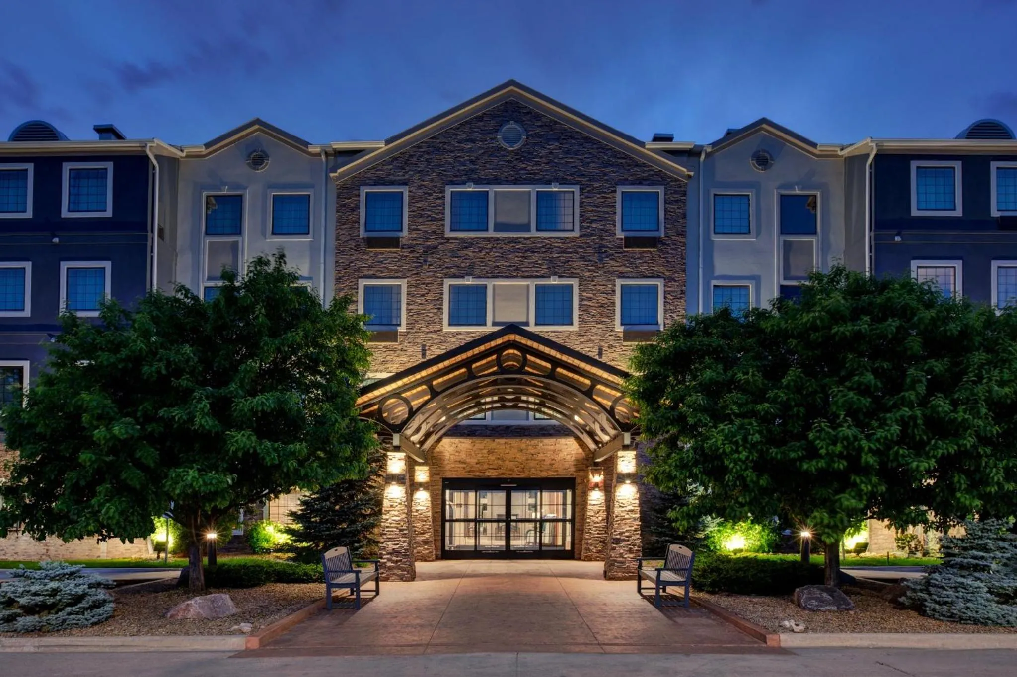 Property building in Staybridge Suites Bismarck by IHG