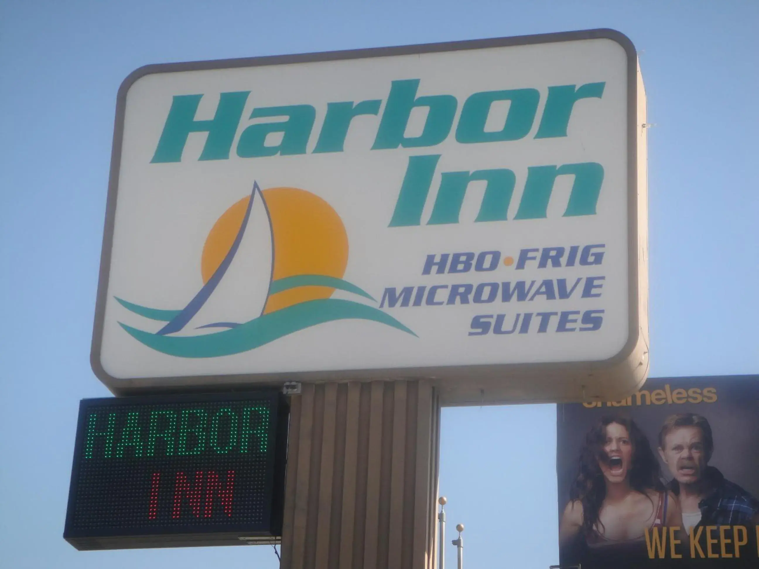 Property logo or sign in Harbor Inn