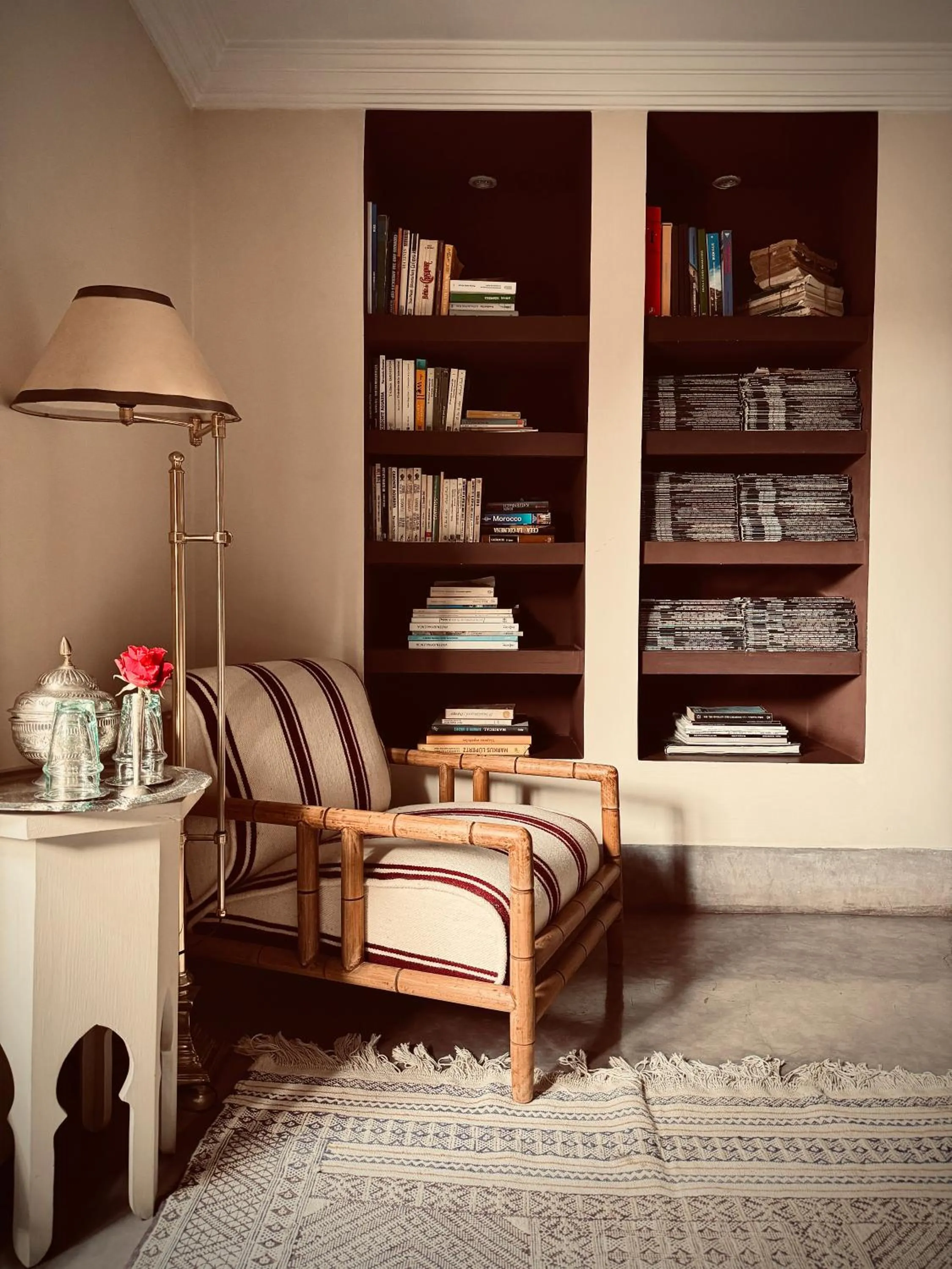 Living room in Riad Abracadabra