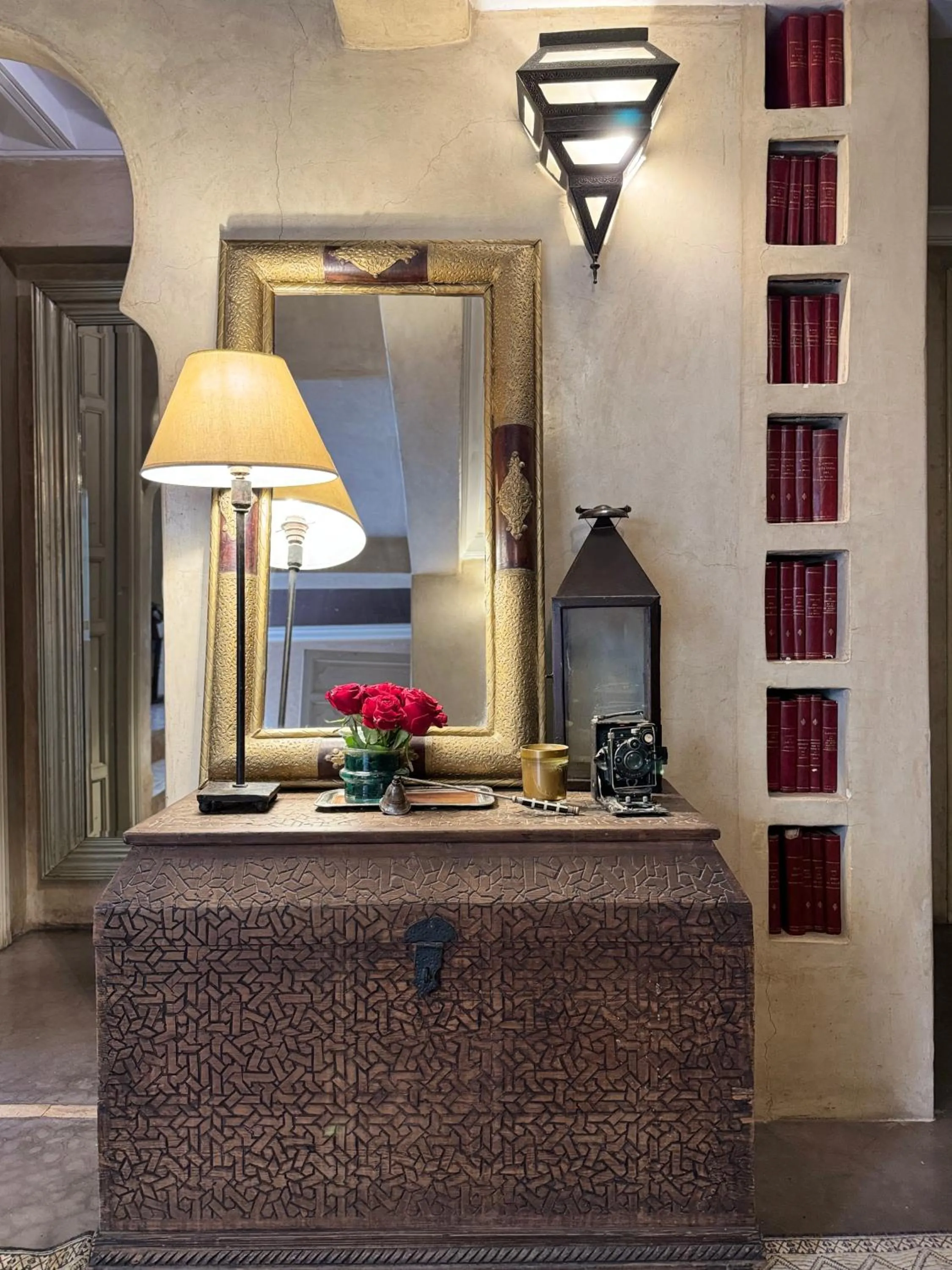 Lobby or reception in Riad Abracadabra