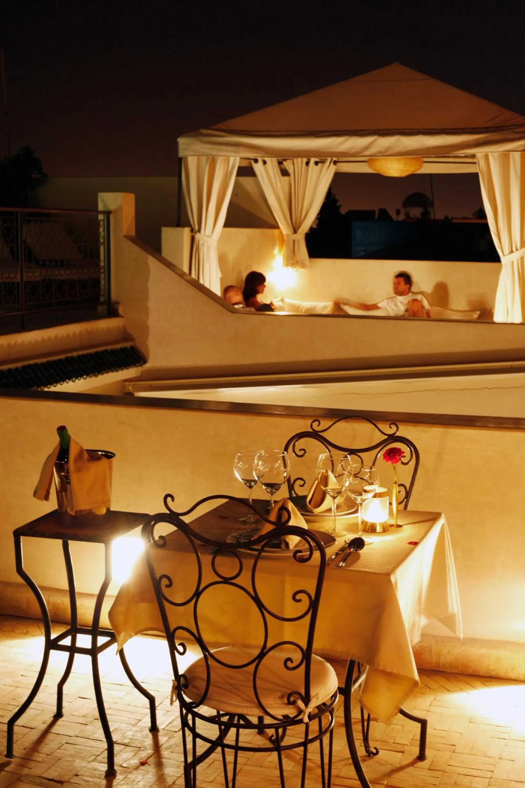 Restaurant/places to eat in Riad Abracadabra