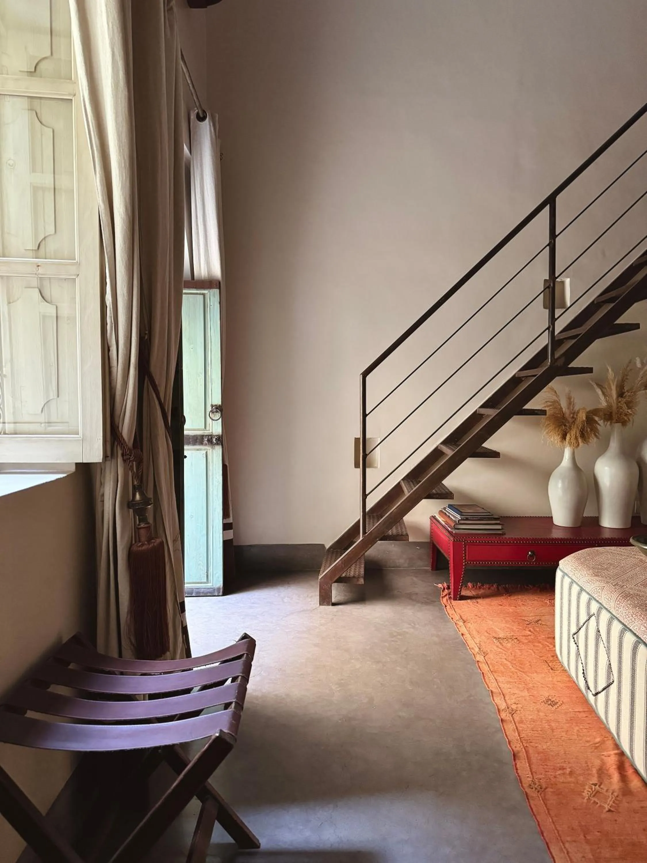 Living room, Bed in Riad Abracadabra