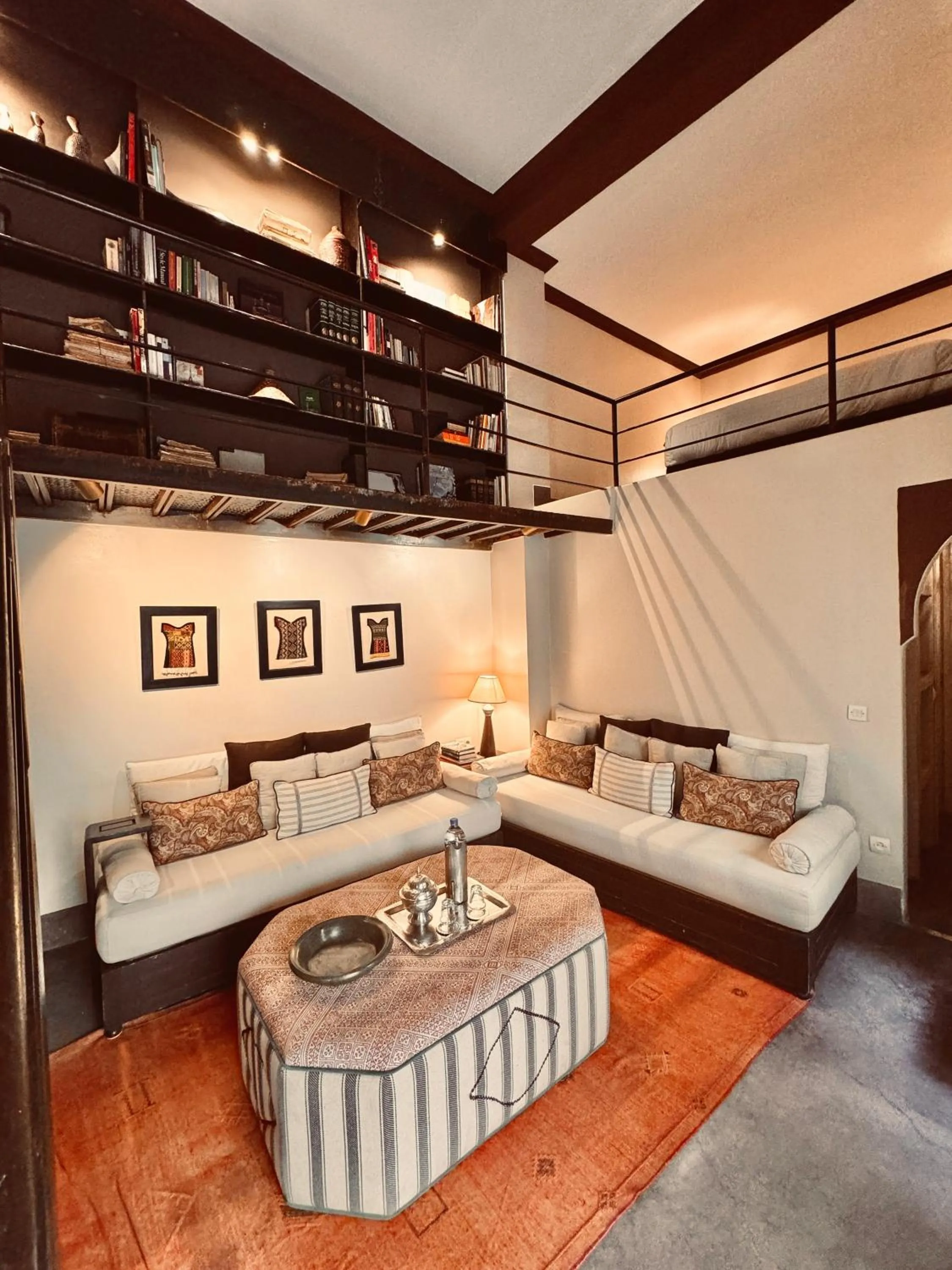 Living room in Riad Abracadabra