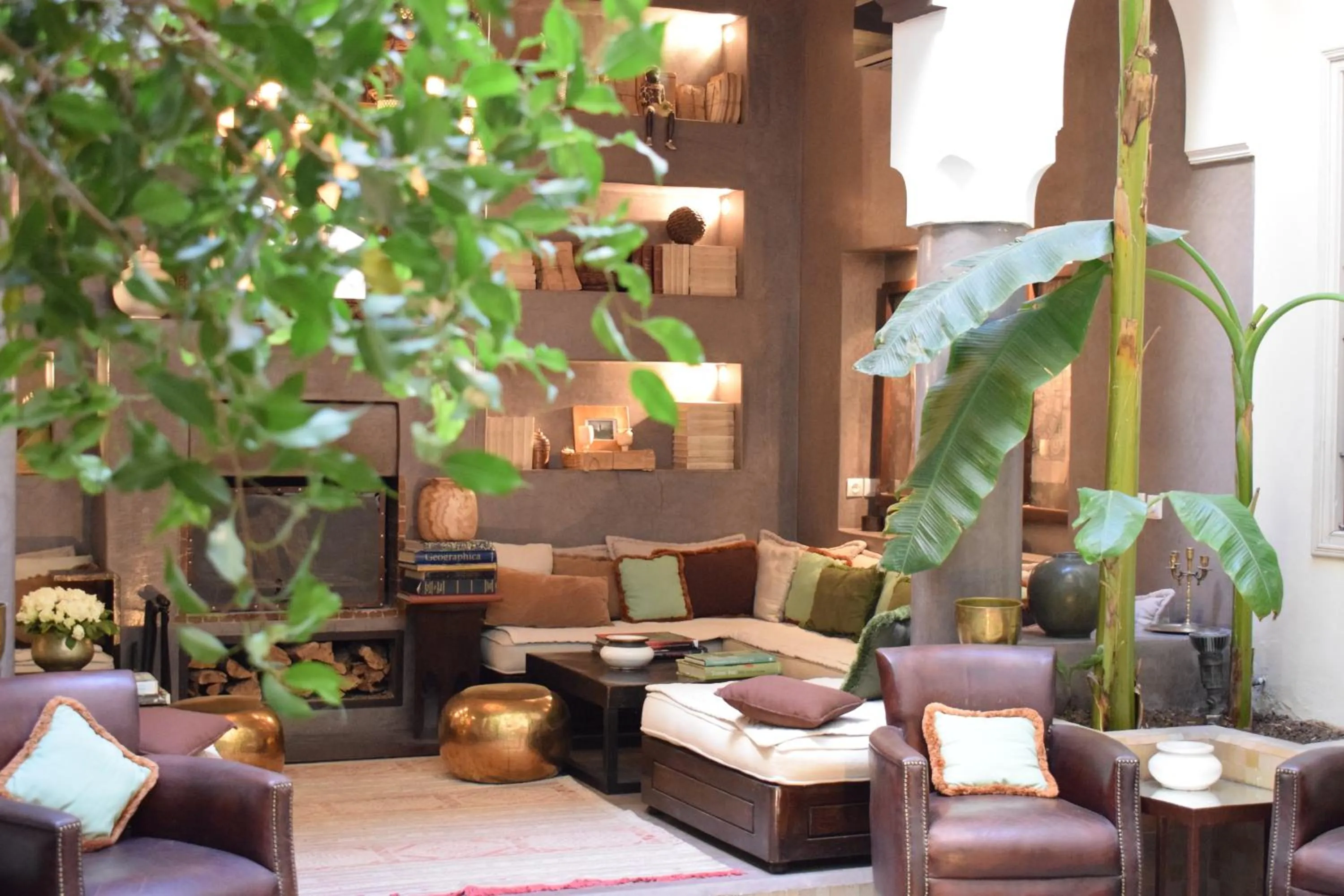 Living room in Riad Abracadabra