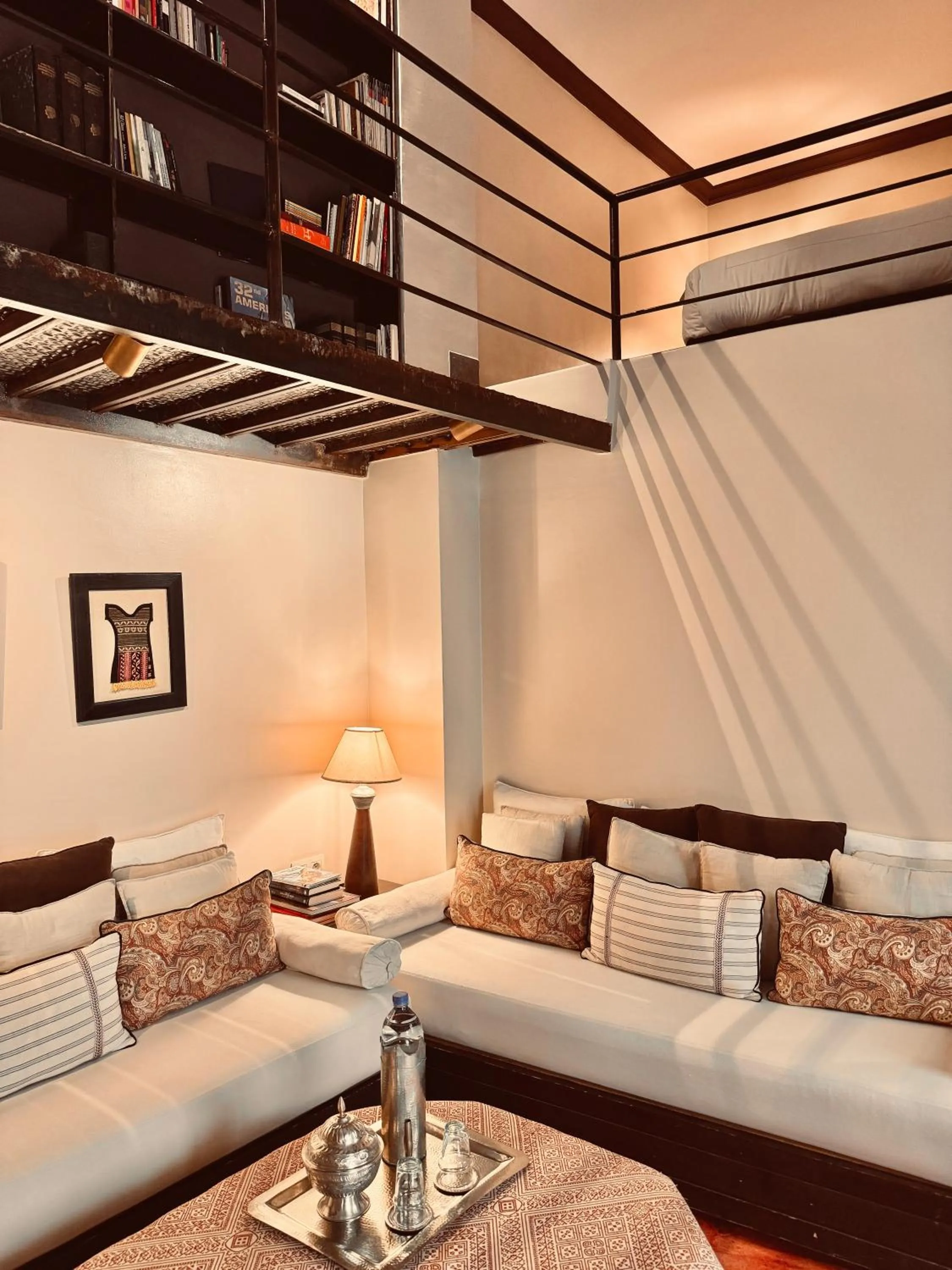 Living room in Riad Abracadabra