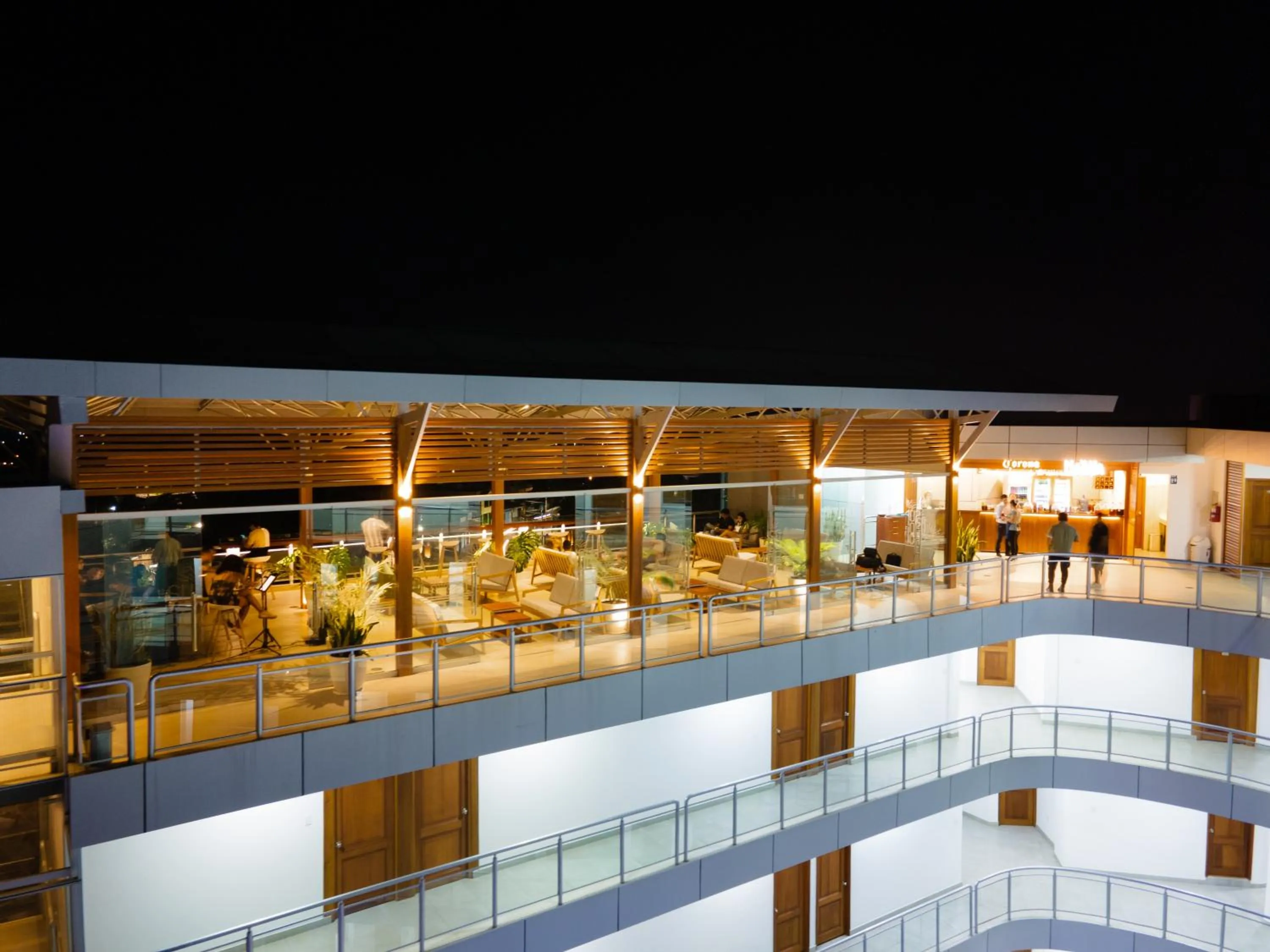 Balcony/Terrace in Rio Cumbaza Hotel