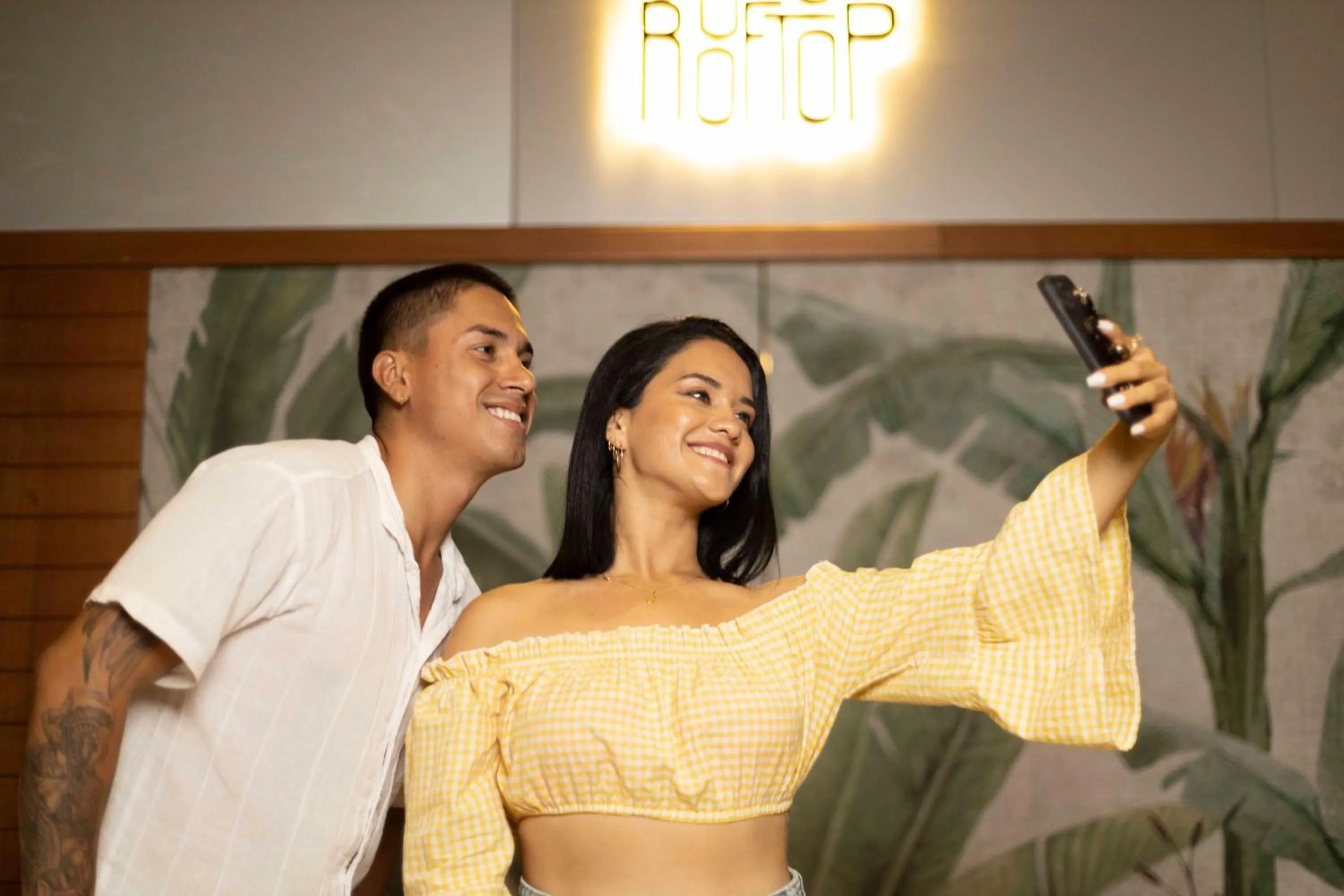 group of guests in Rio Cumbaza Hotel