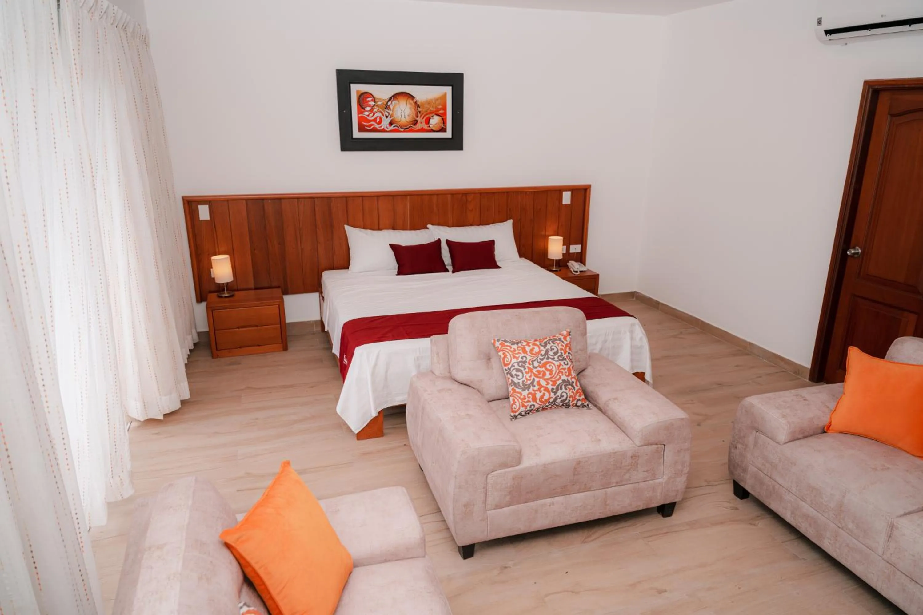 Photo of the whole room, Bed in Rio Cumbaza Hotel