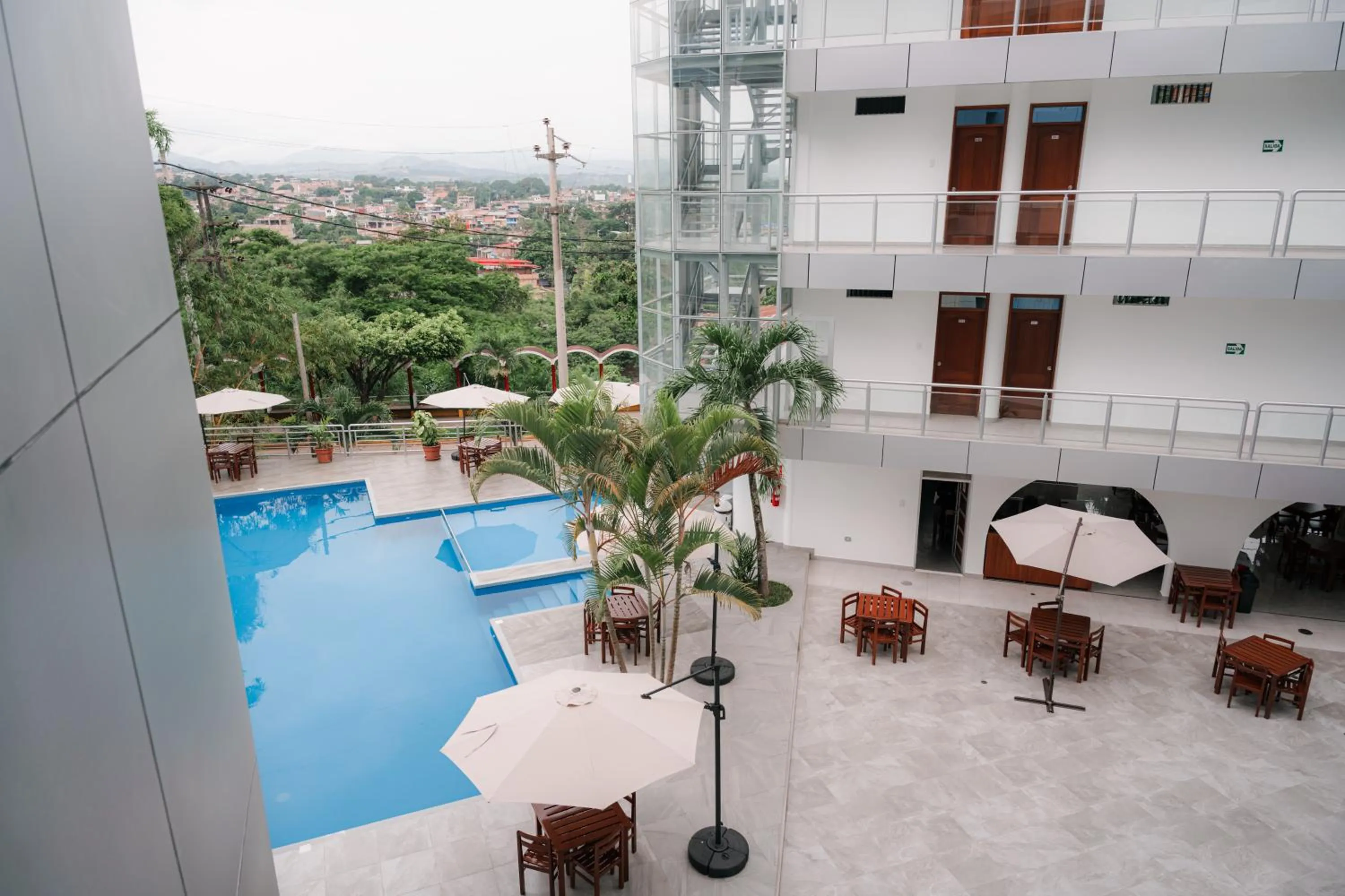 Balcony/Terrace in Rio Cumbaza Hotel