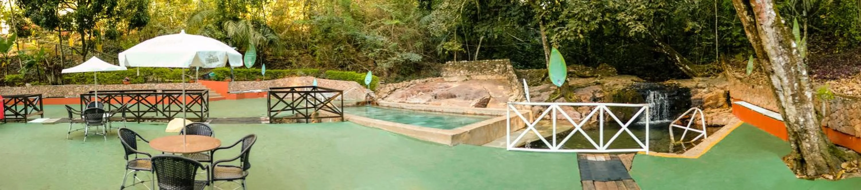 Swimming pool in Hotel Mato Grosso Águas Quentes