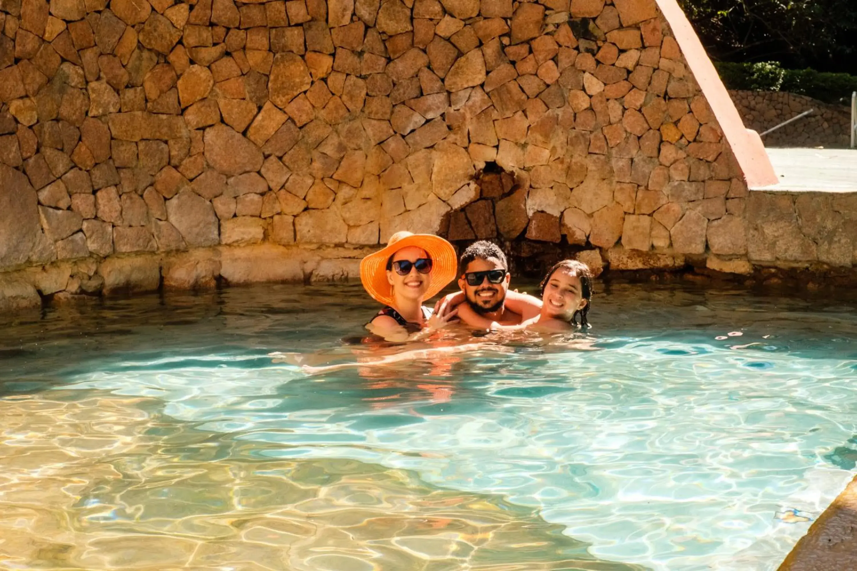 Pool view in Hotel Mato Grosso Águas Quentes Pool view in Hotel Mato Grosso Águas Quentes