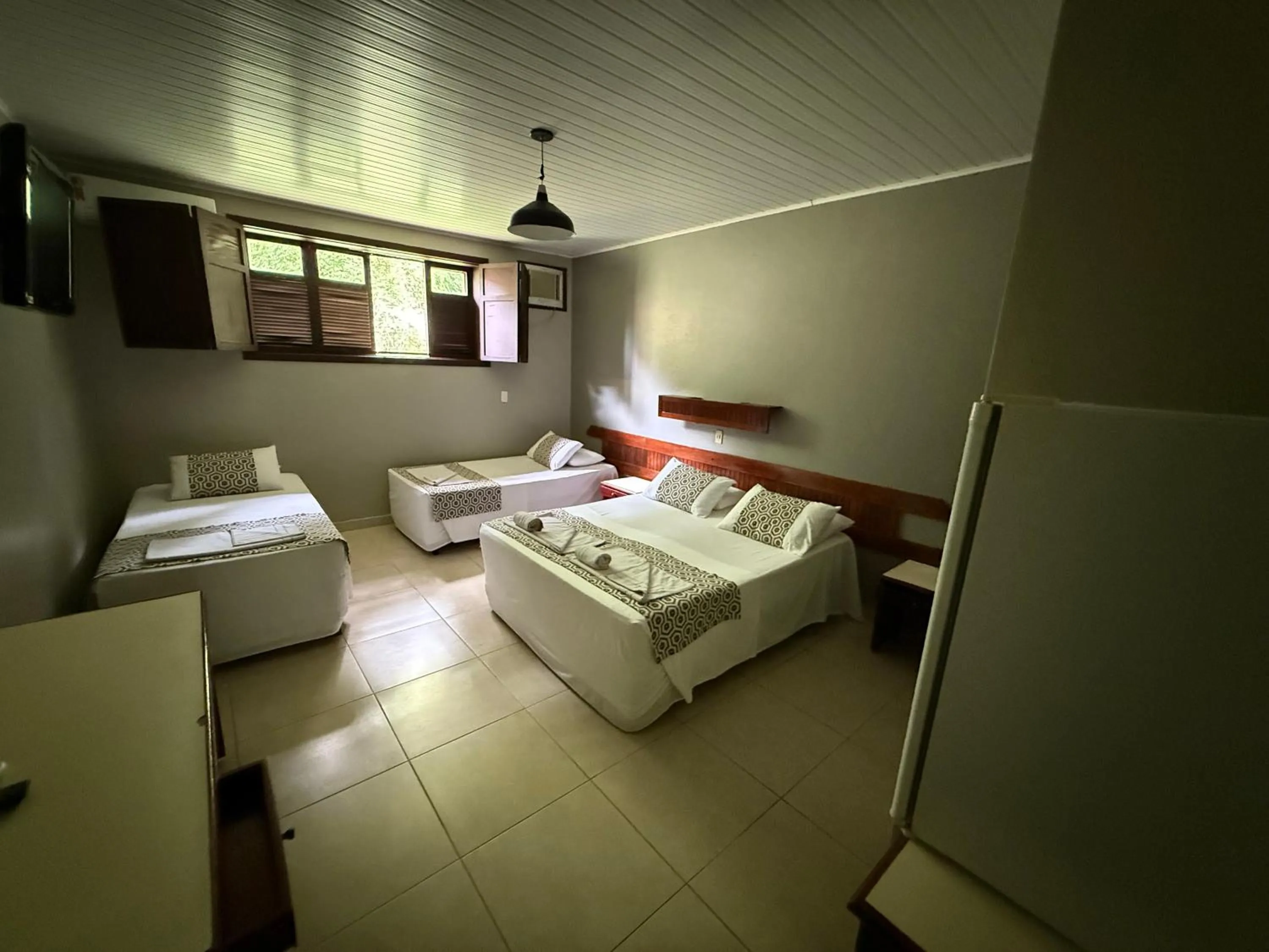 Bed in Hotel Mato Grosso Águas Quentes