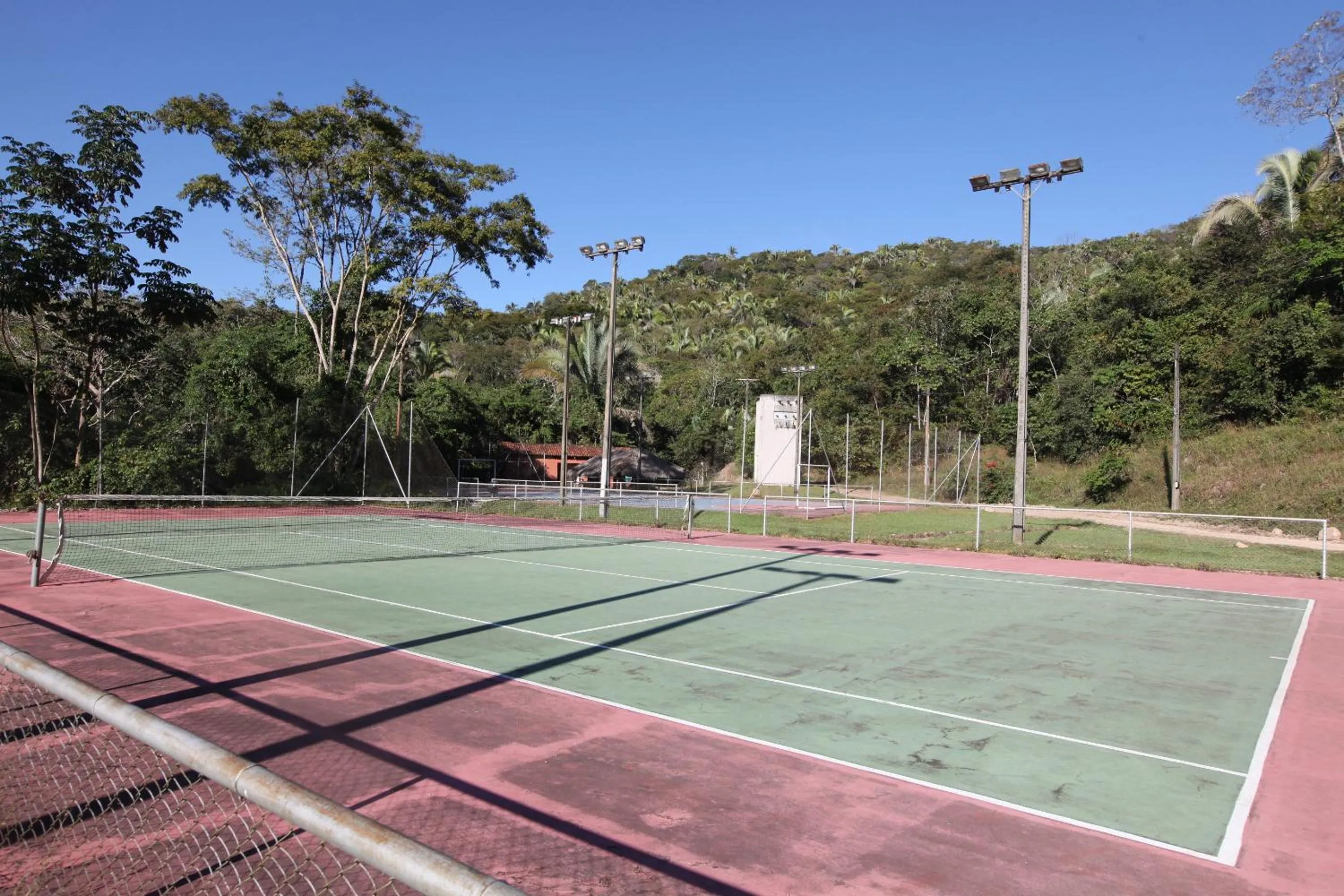 Tennis court in Hotel Mato Grosso Águas Quentes