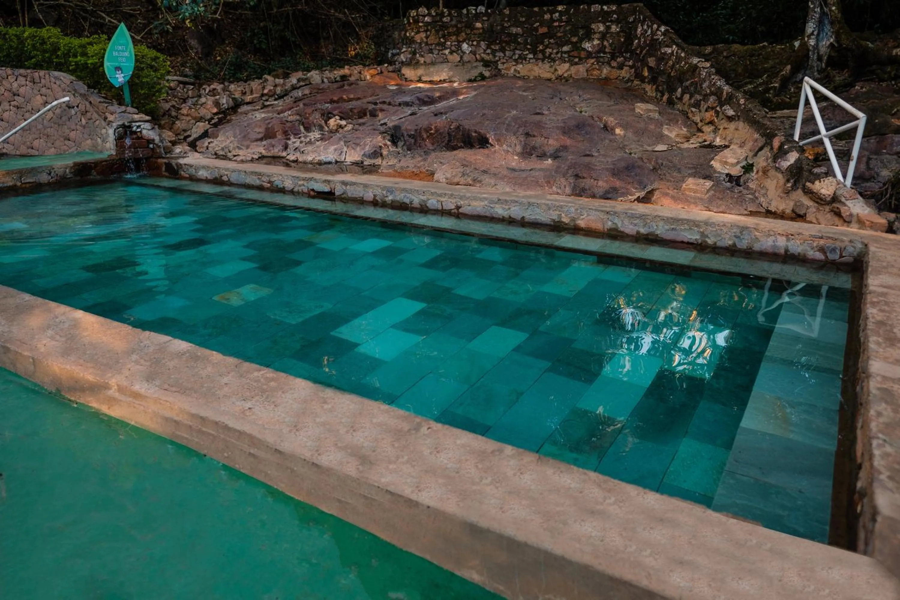 Swimming pool in Hotel Mato Grosso Águas Quentes