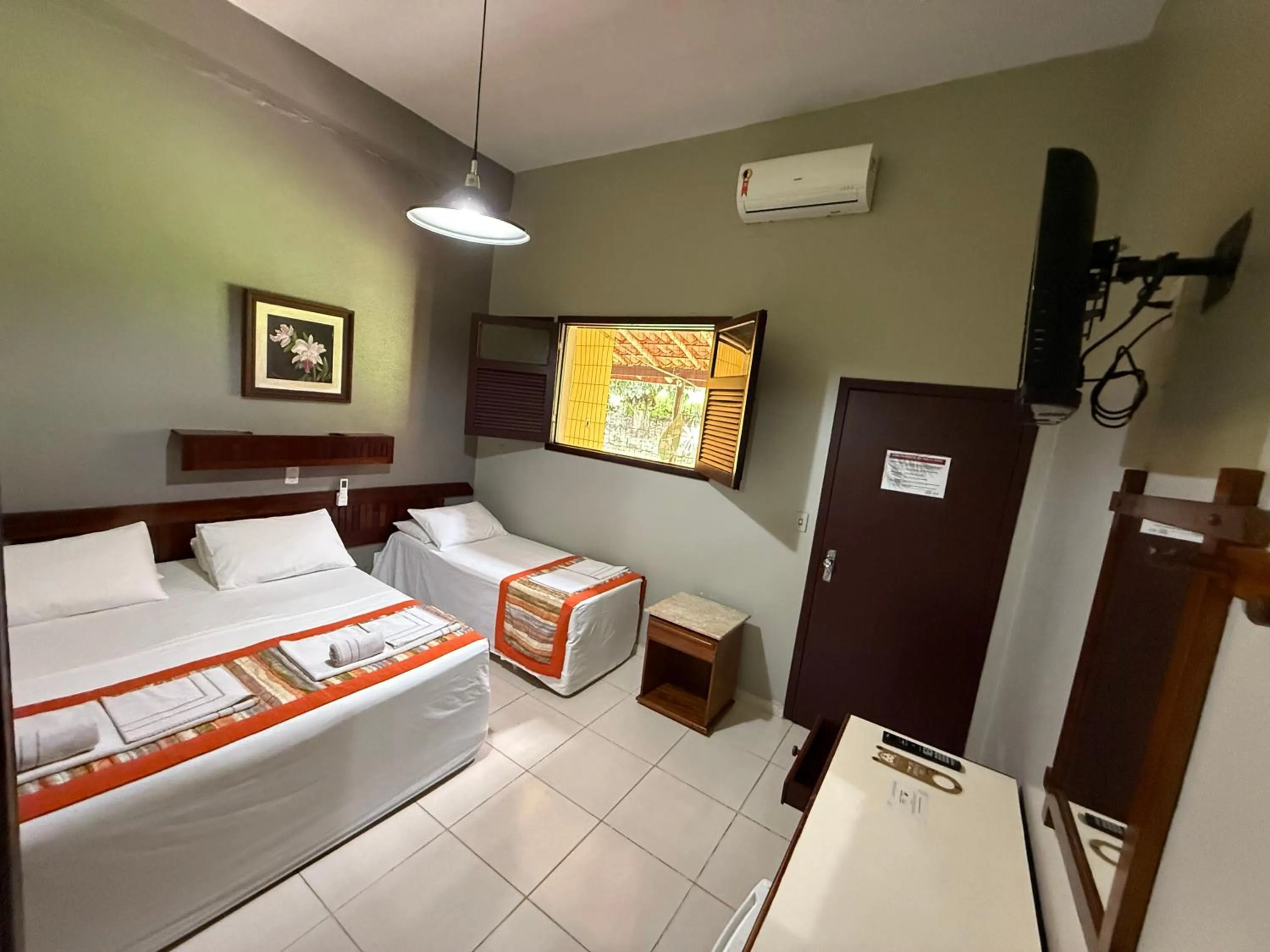 Bedroom, Bed in Hotel Mato Grosso Águas Quentes