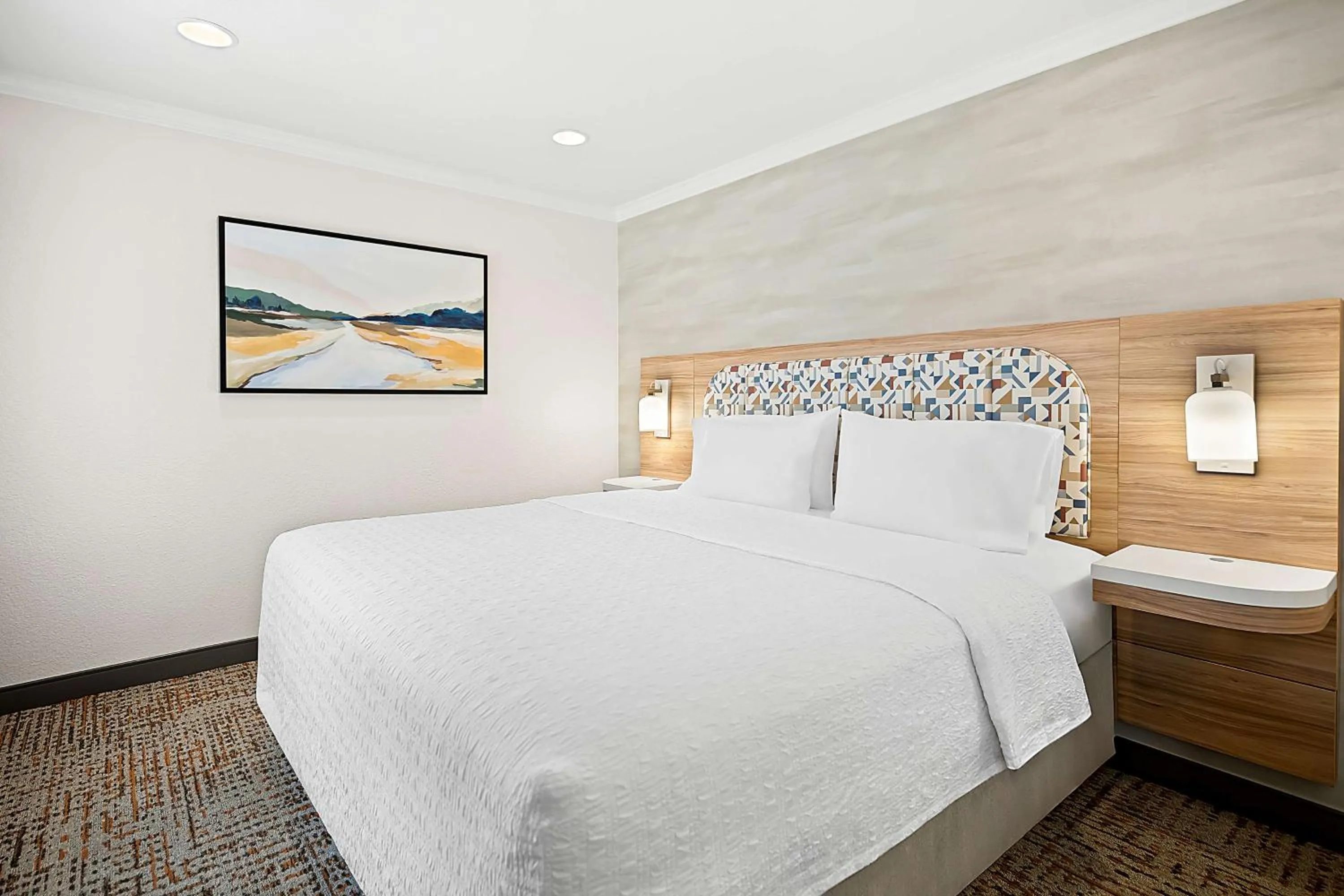 Bed in Hampton Inn Morgan Hill