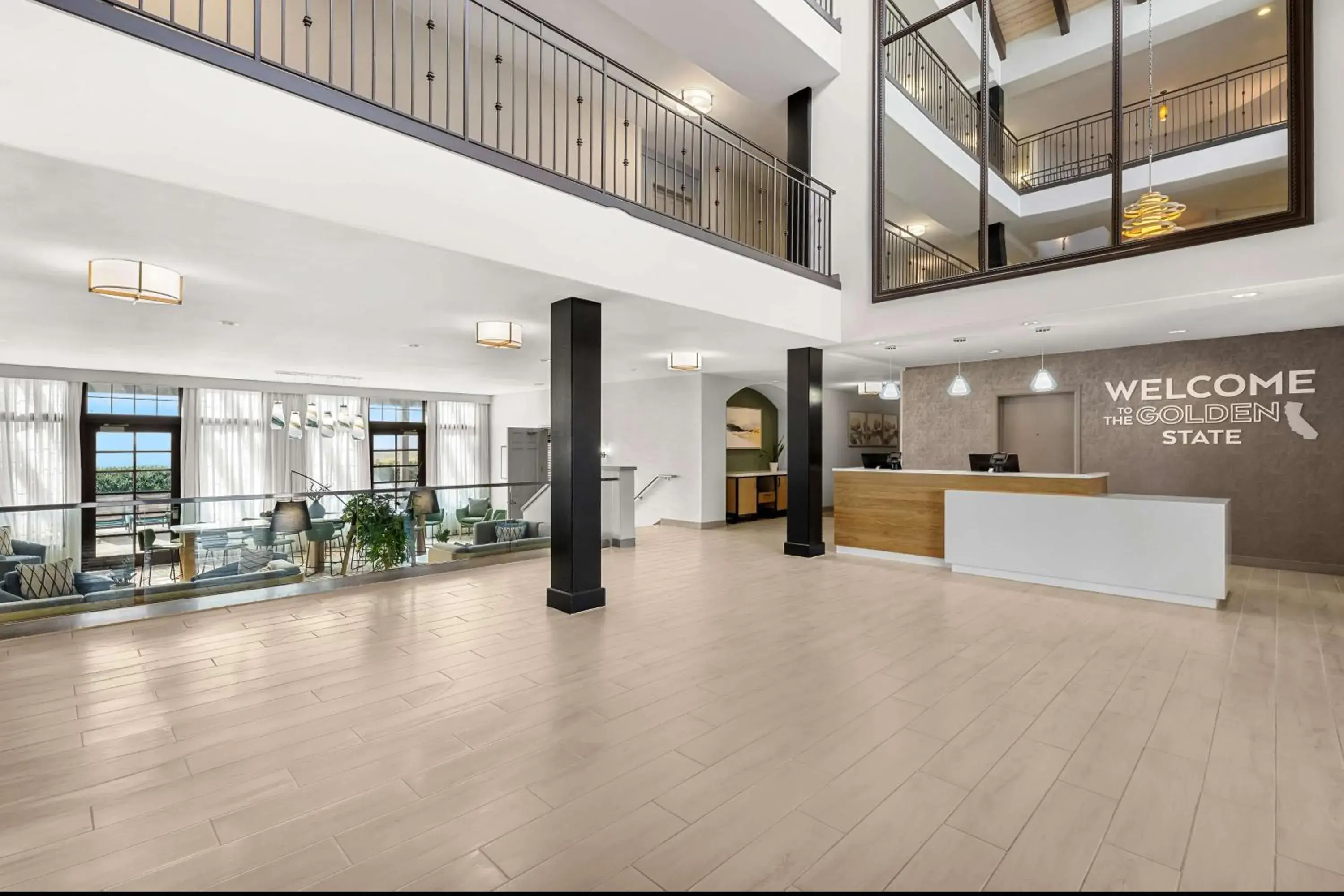 Lobby or reception in Hampton Inn Morgan Hill Lobby or reception in Hampton Inn Morgan Hill