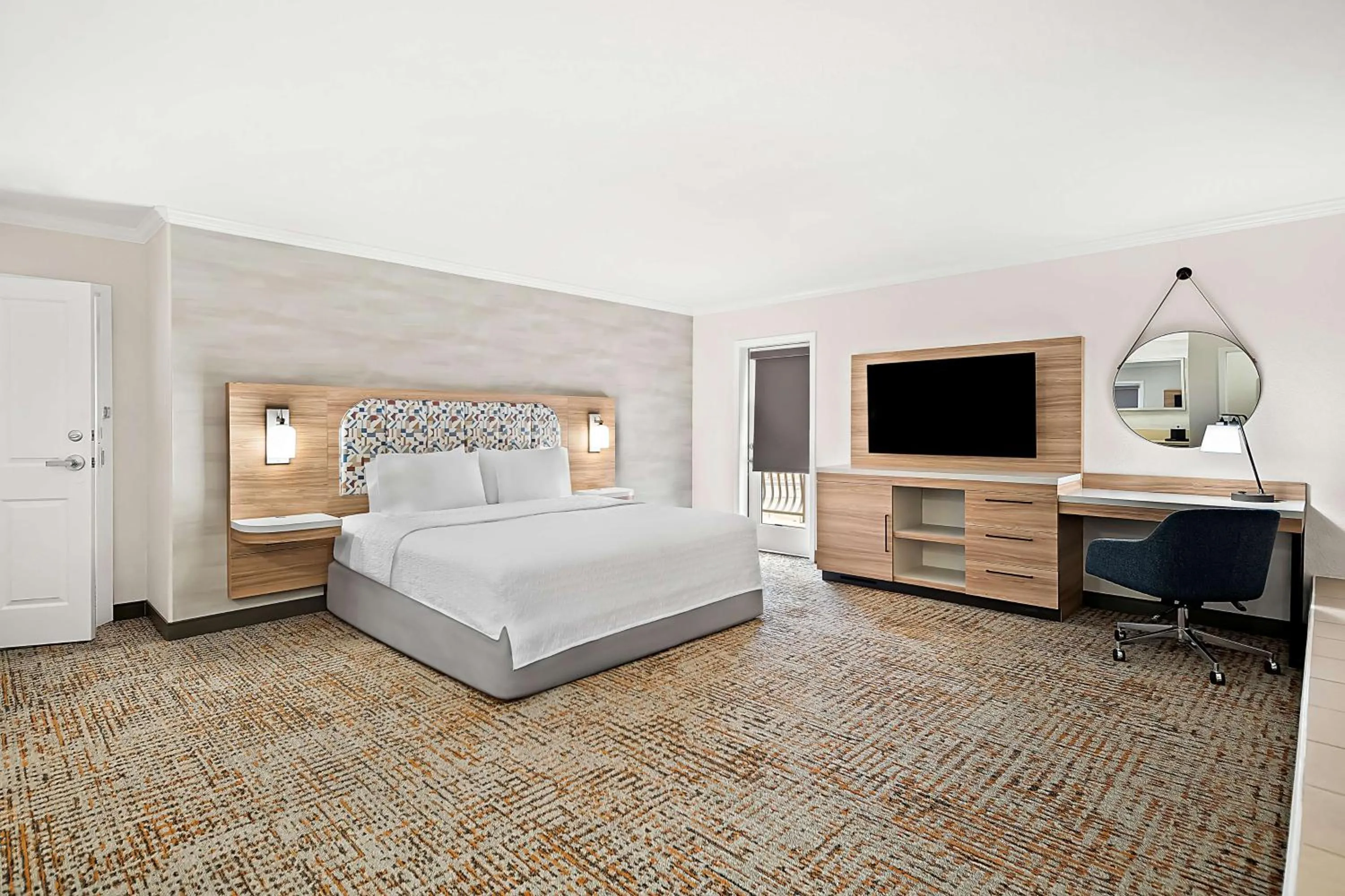 Bed in Hampton Inn Morgan Hill