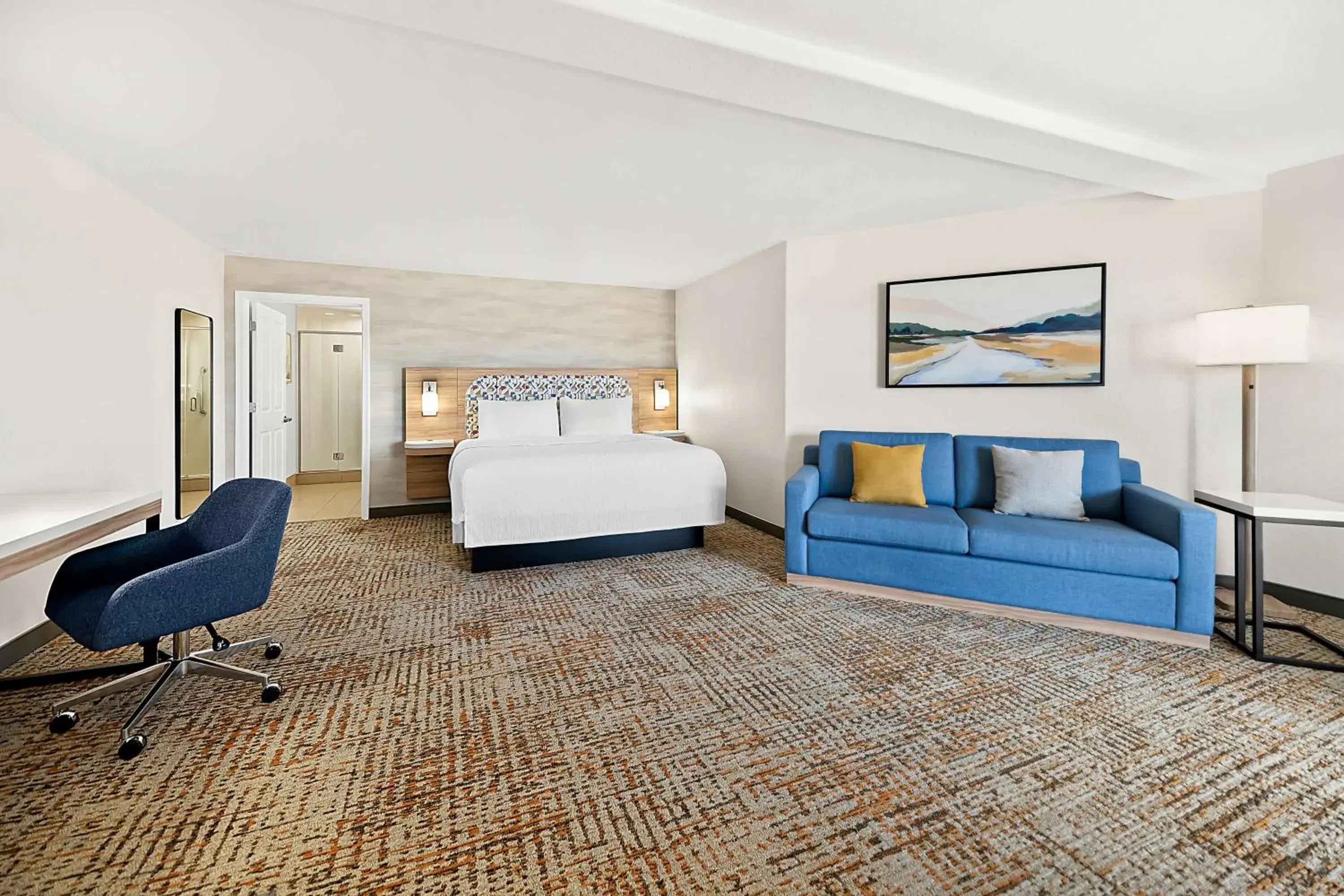 Bed in Hampton Inn Morgan Hill Bed in Hampton Inn Morgan Hill