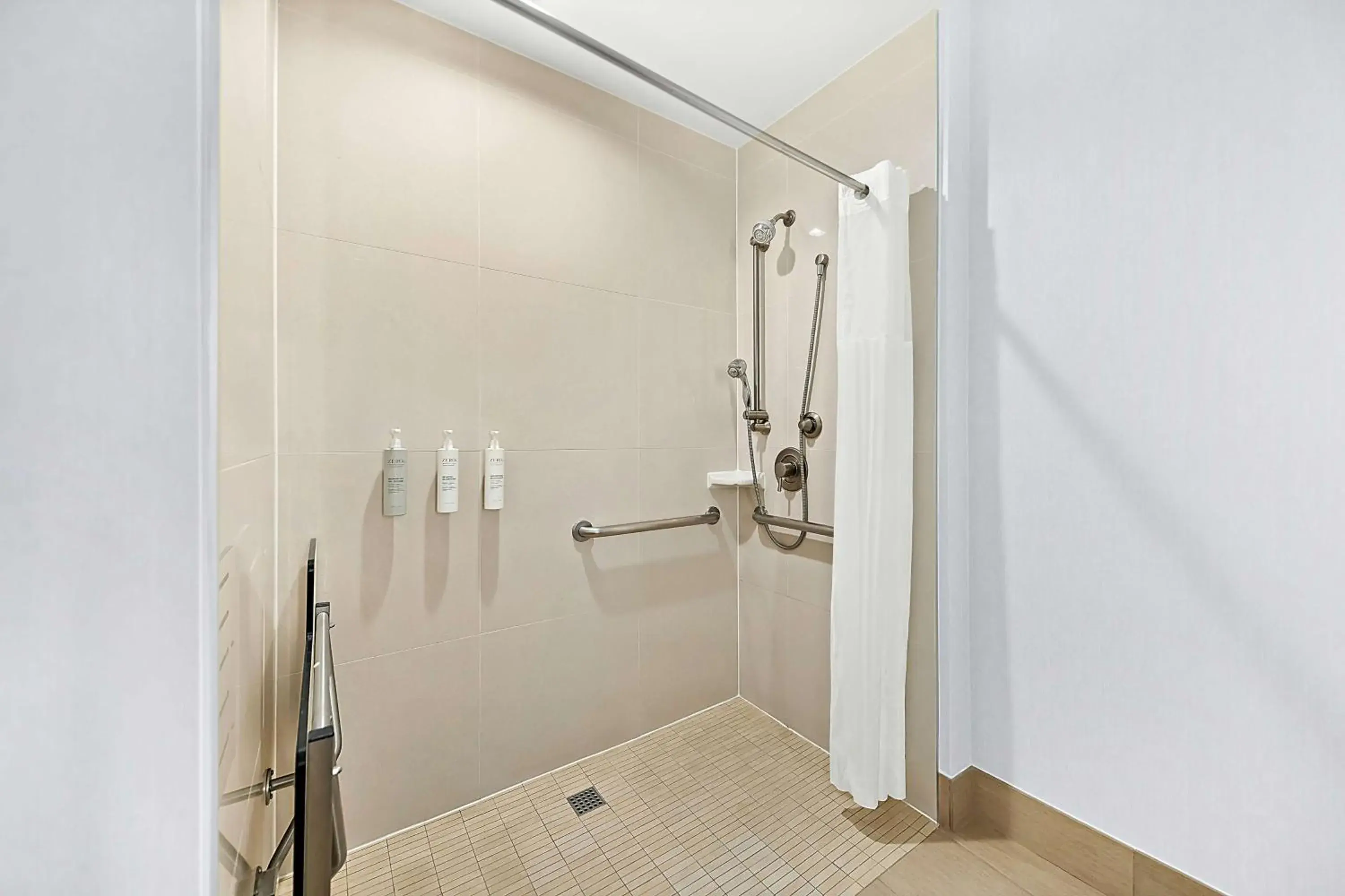 Bathroom in Hampton Inn Morgan Hill Bathroom in Hampton Inn Morgan Hill