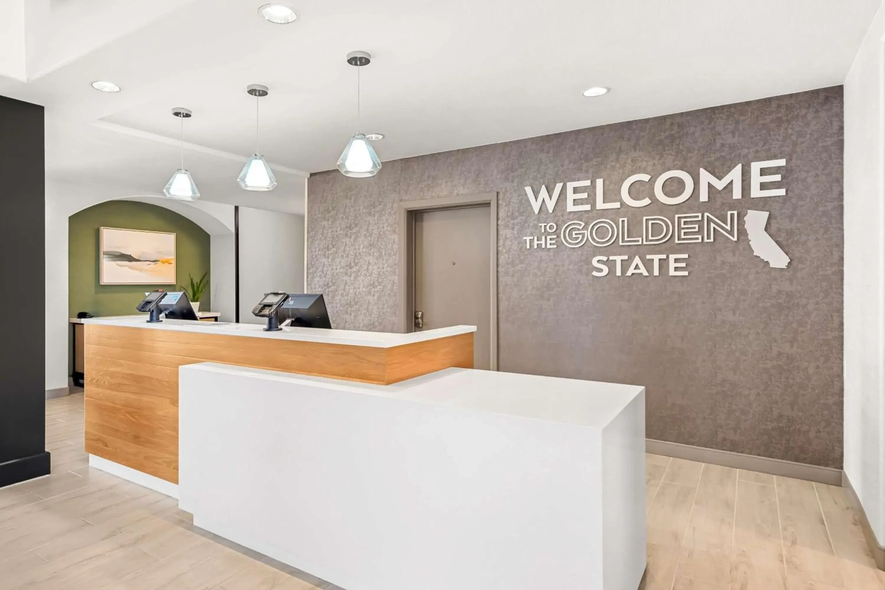 Lobby or reception in Hampton Inn Morgan Hill Lobby or reception in Hampton Inn Morgan Hill