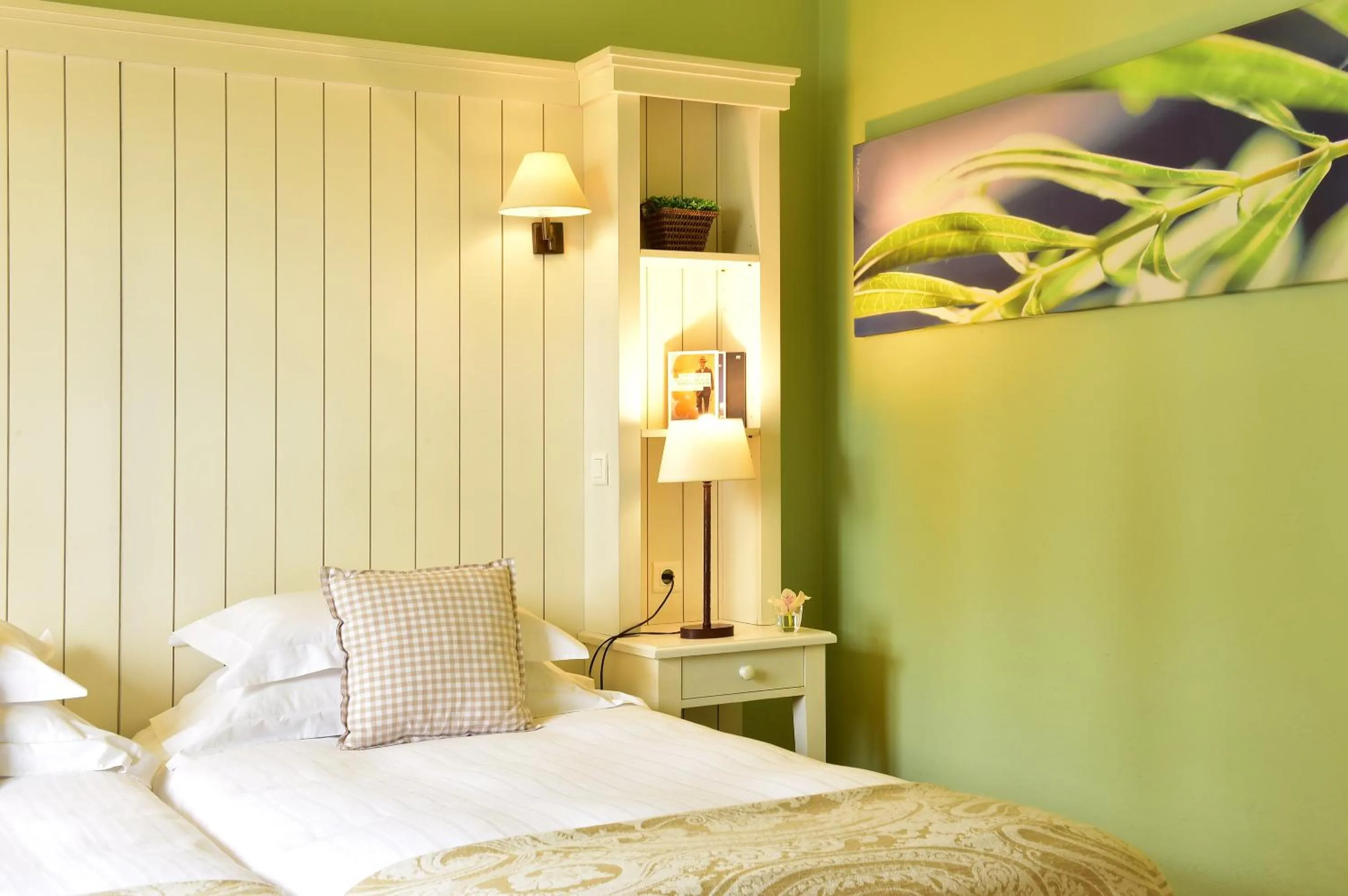 Decorative detail, Bed in Pousada Convento de Evora