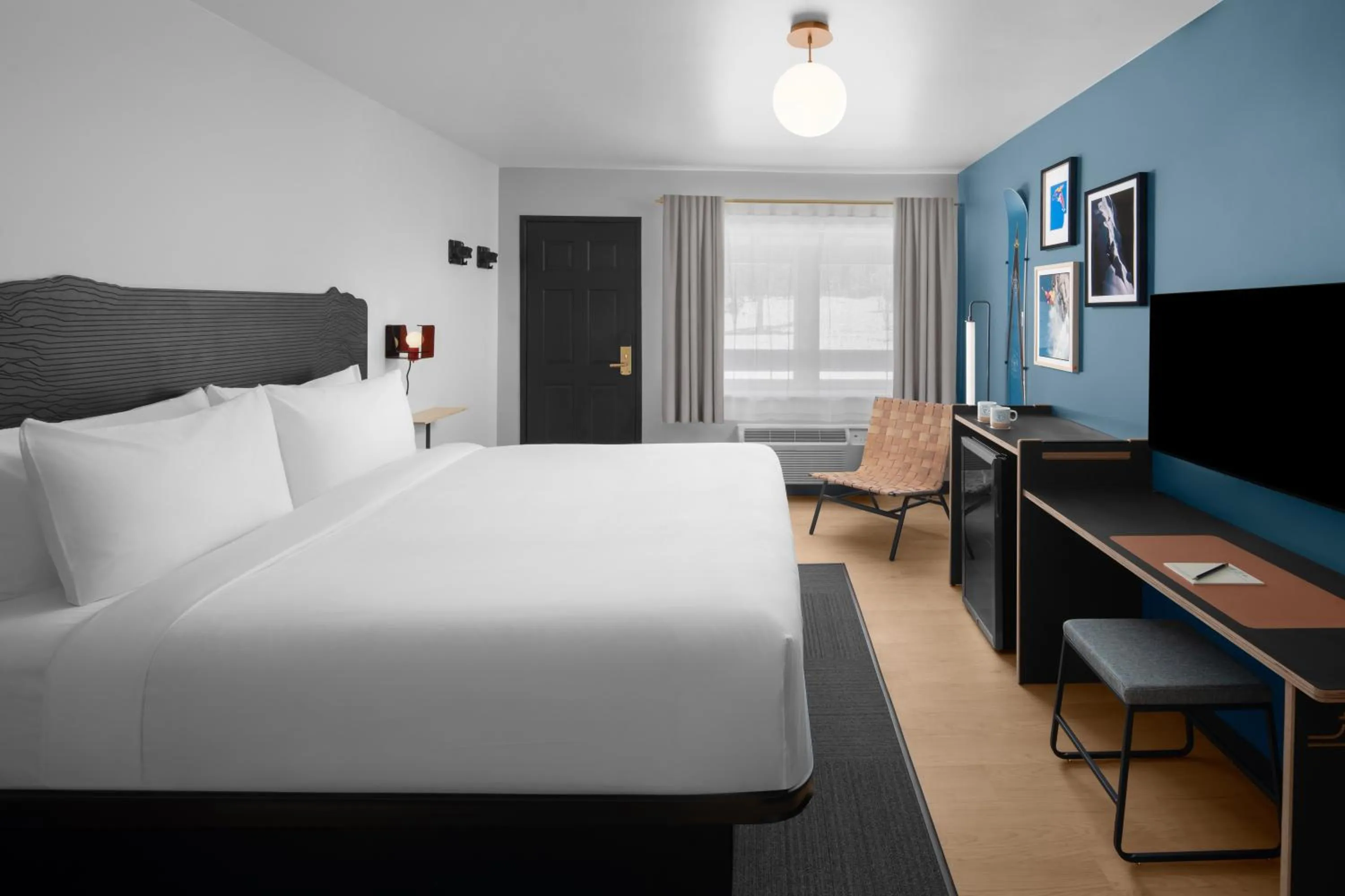 Bed in evo Hotel Tahoe City