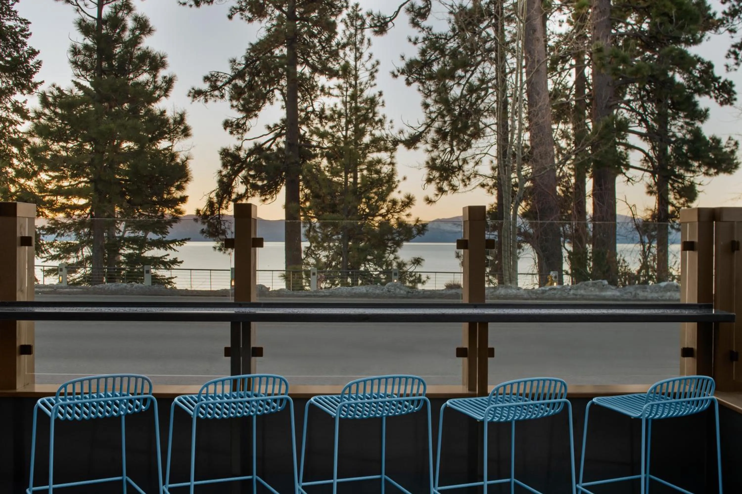 Patio in evo Hotel Tahoe City