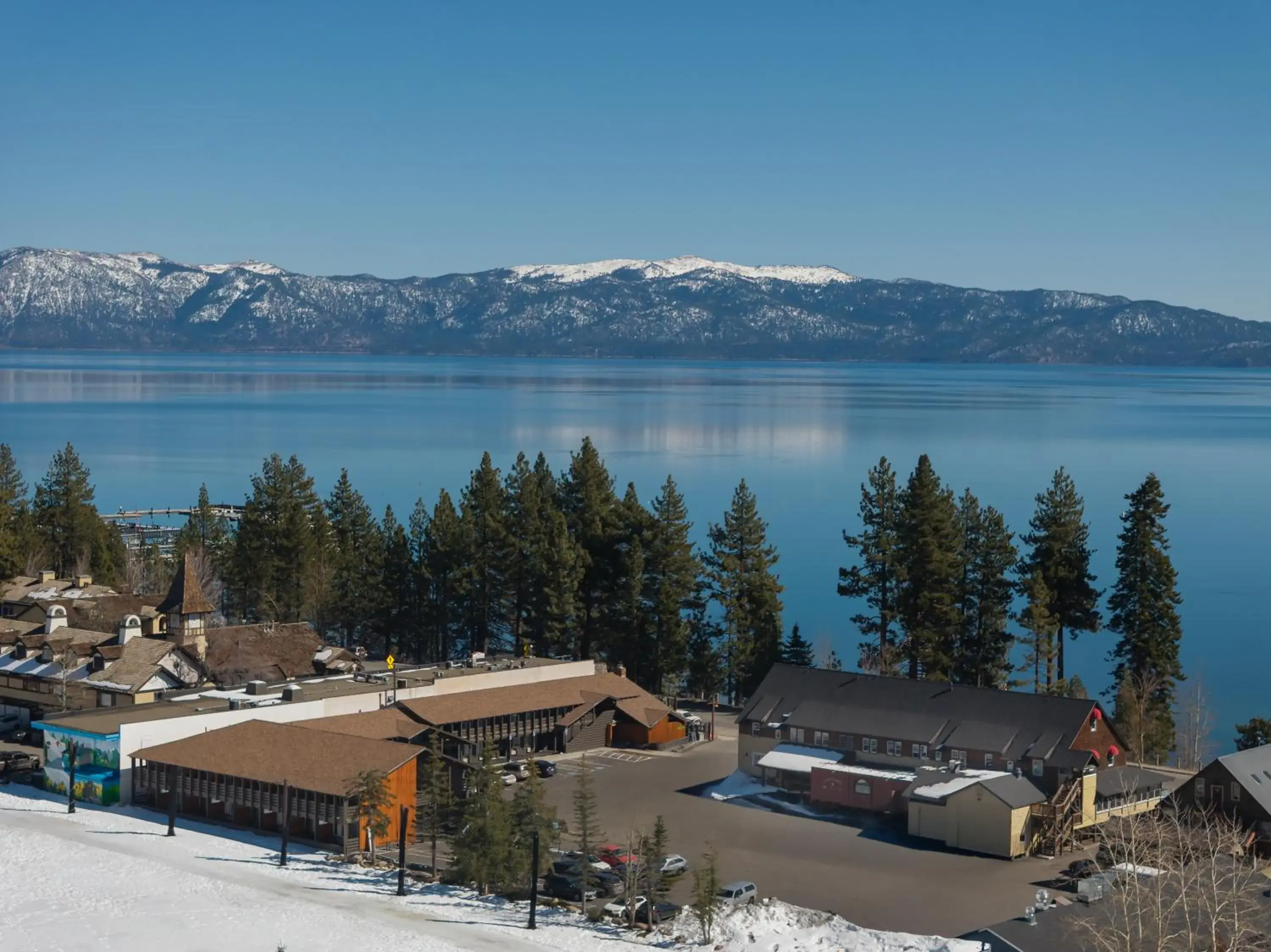 Bird's eye view in evo Hotel Tahoe City Bird's eye view in evo Hotel Tahoe City