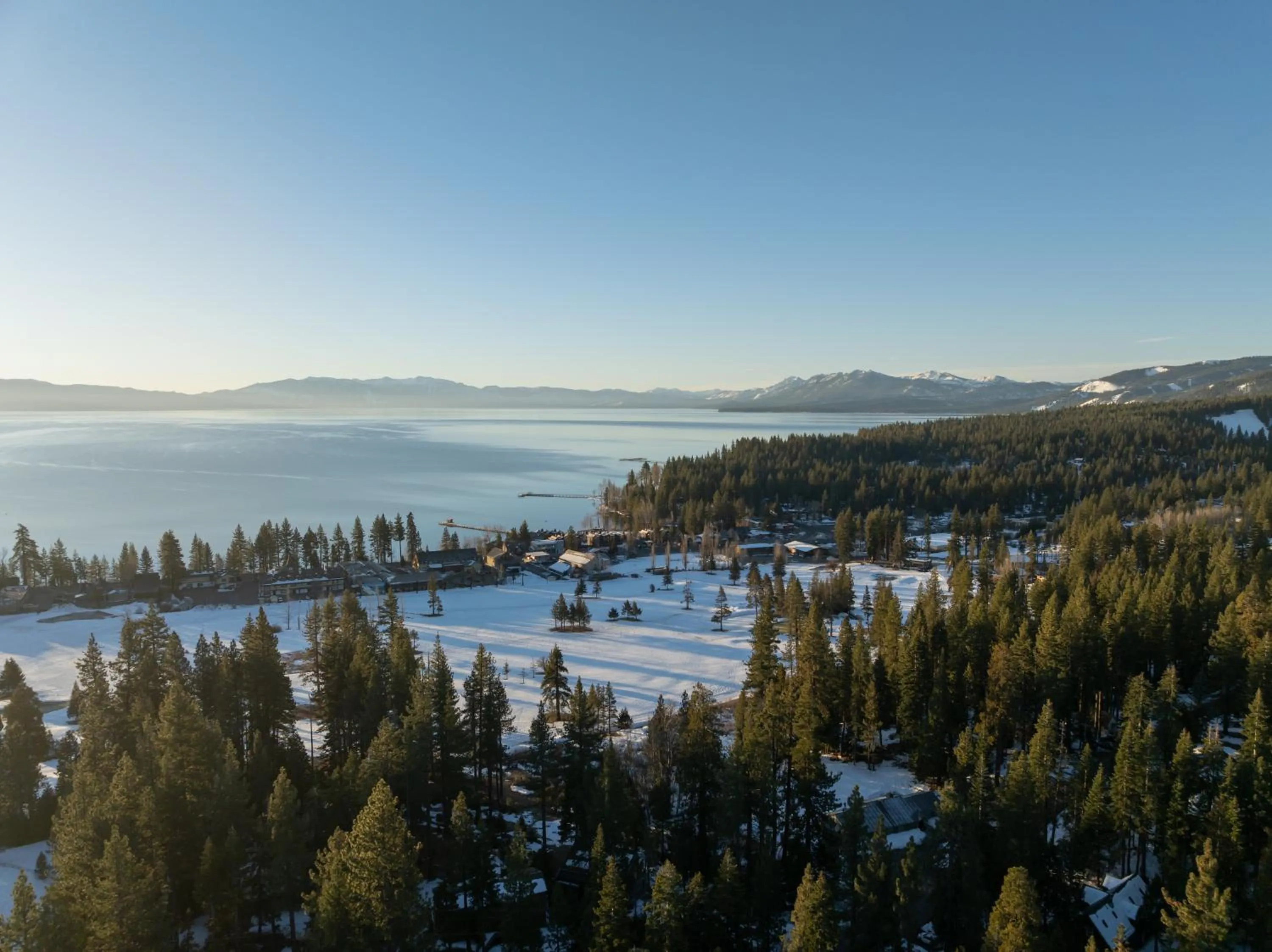 Bird's eye view in evo Hotel Tahoe City
