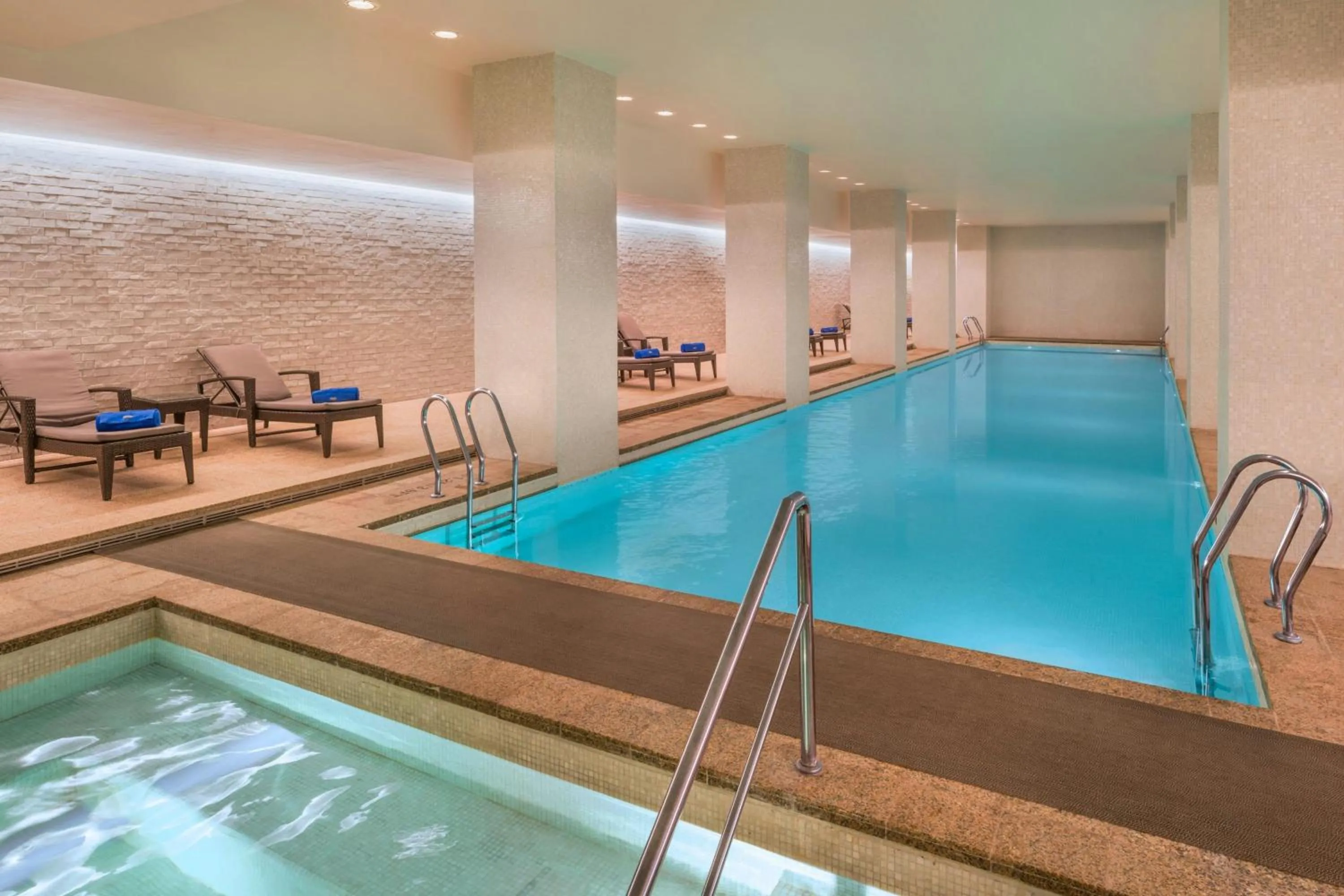 Swimming pool in The Westin Xi'an - Enjoy 2 Free bottles of beer