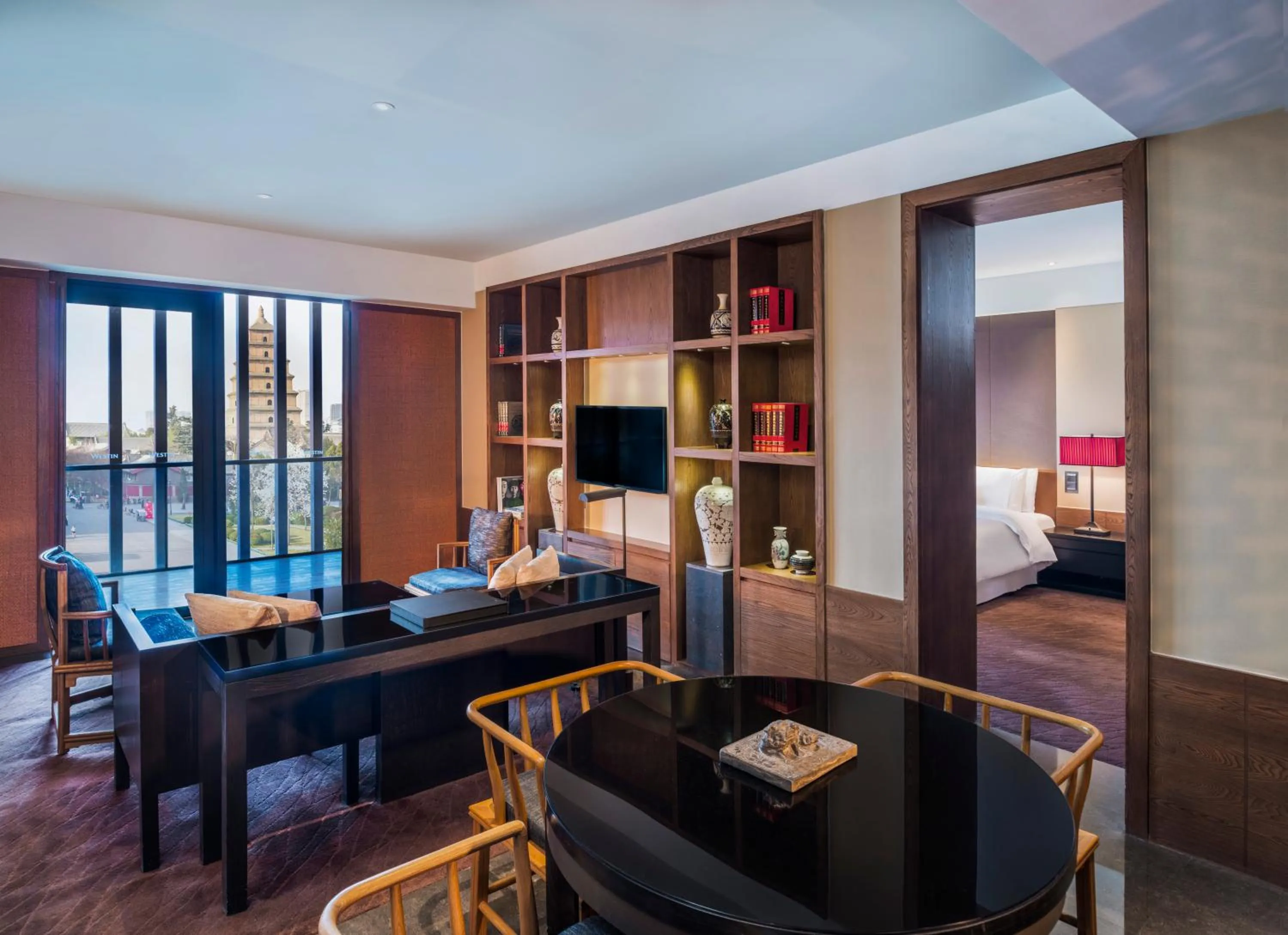 Communal lounge/ TV room in The Westin Xi'an - Enjoy 2 Free bottles of beer