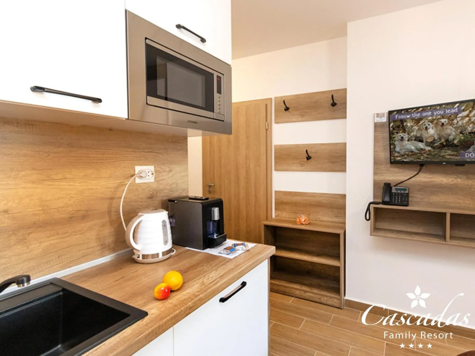 Kitchen or kitchenette in Cascadas Family Resort