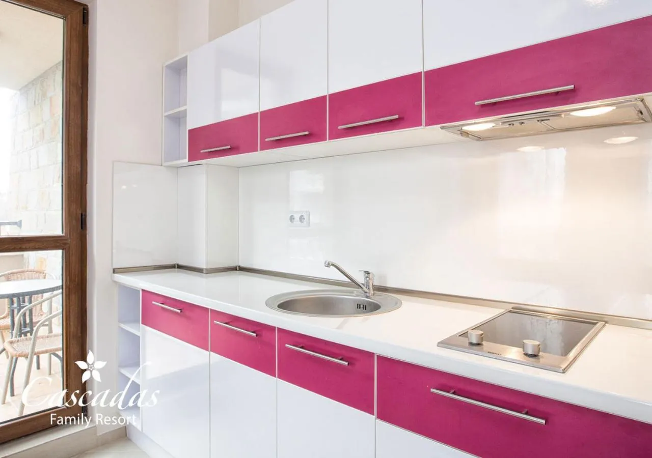 Kitchen or kitchenette in Cascadas Family Resort