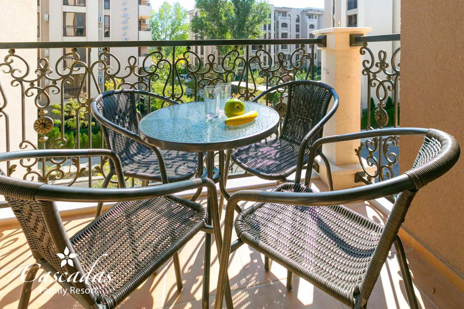 Balcony/Terrace in Cascadas Family Resort