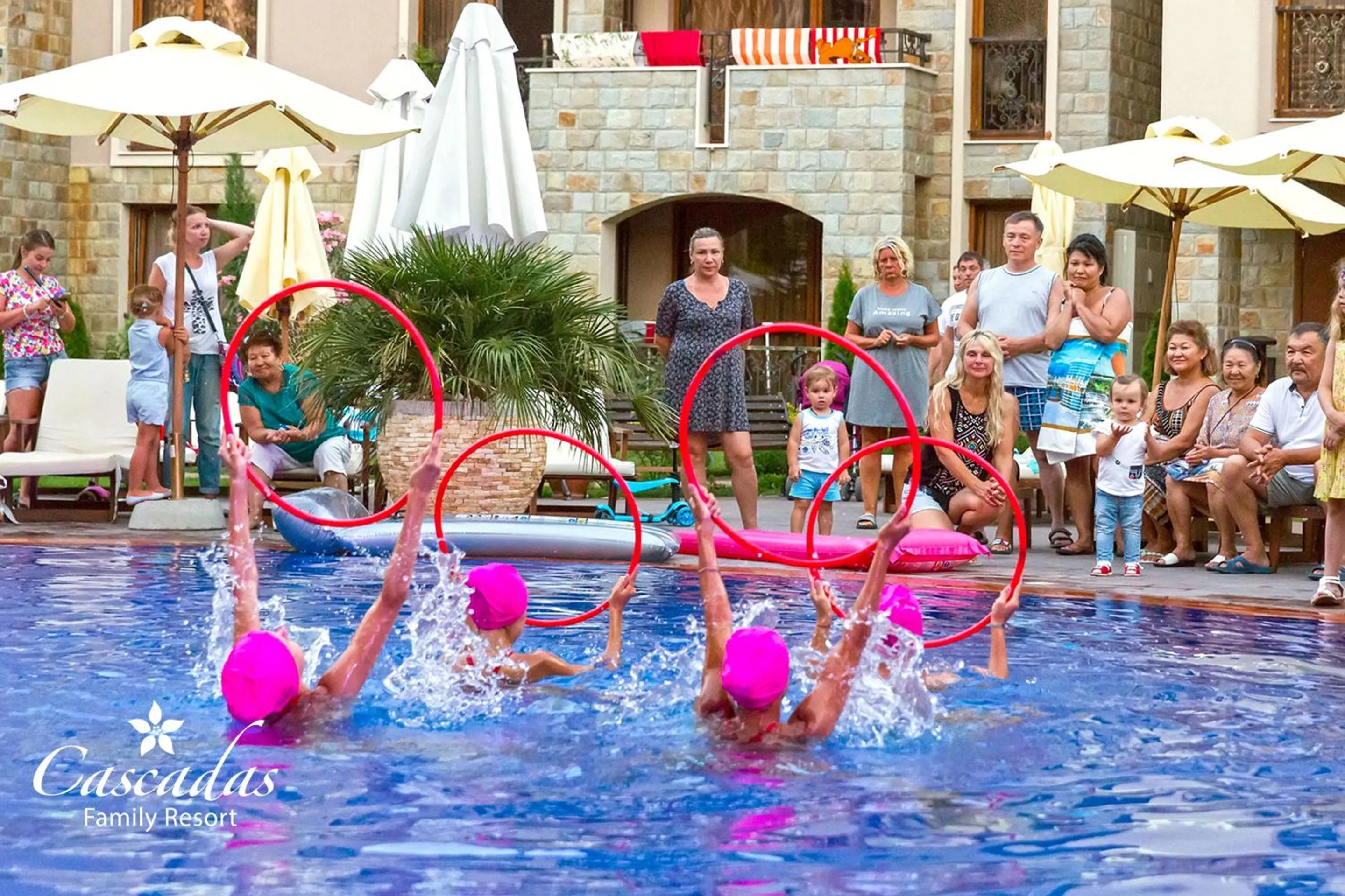 Entertainment in Cascadas Family Resort