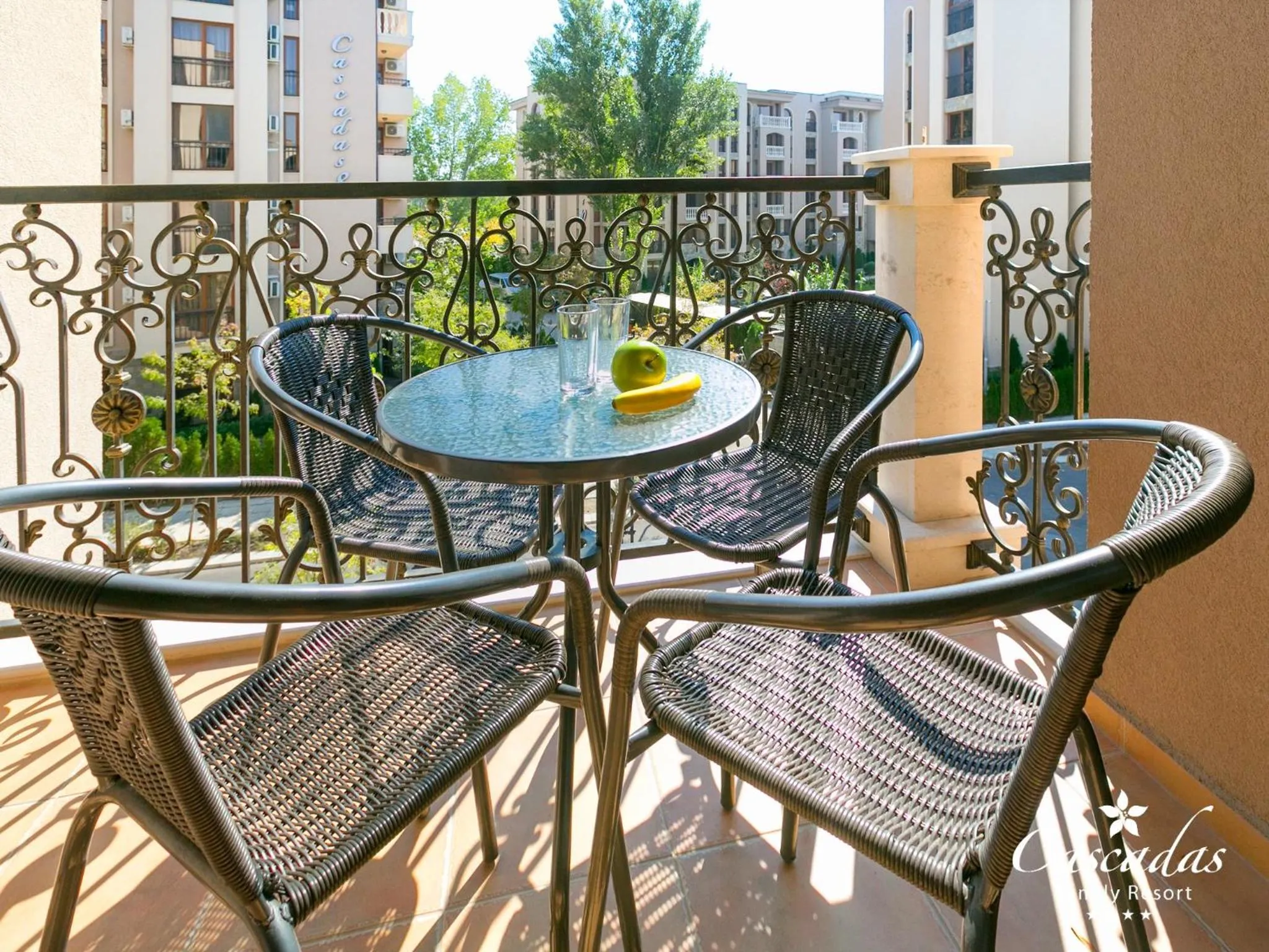 Balcony/Terrace in Cascadas Family Resort