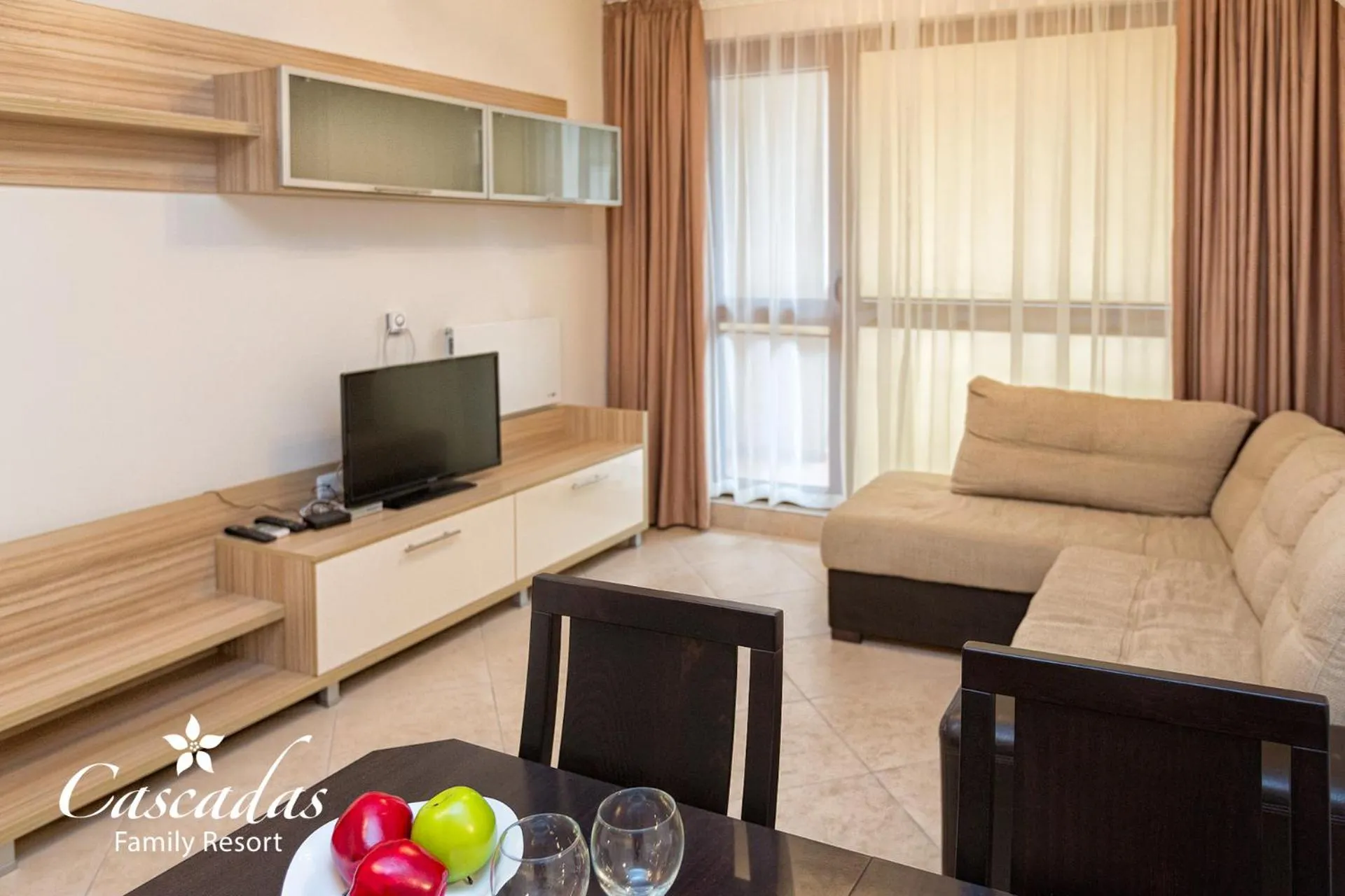 Living room in Cascadas Family Resort