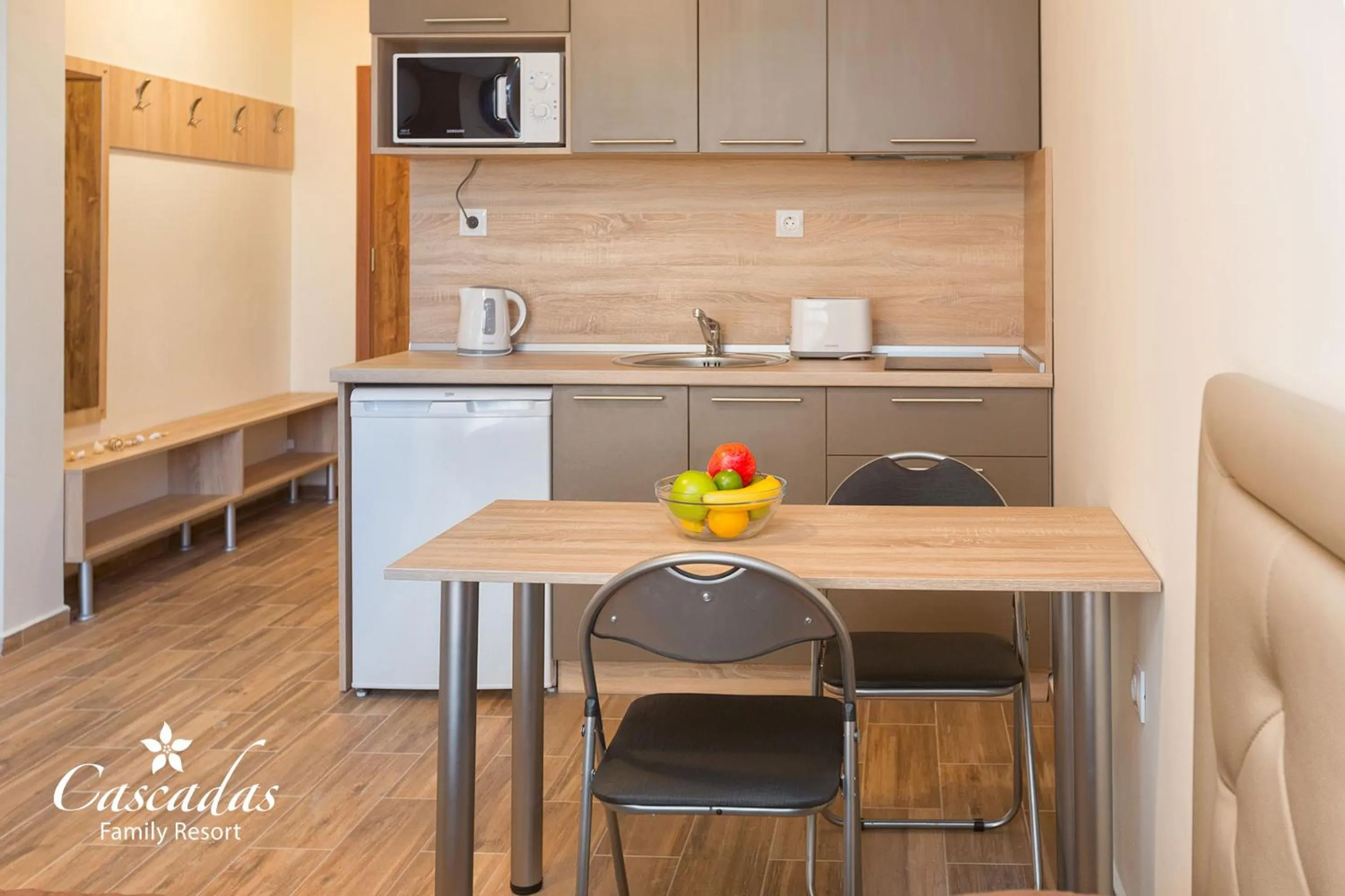 Kitchen or kitchenette in Cascadas Family Resort