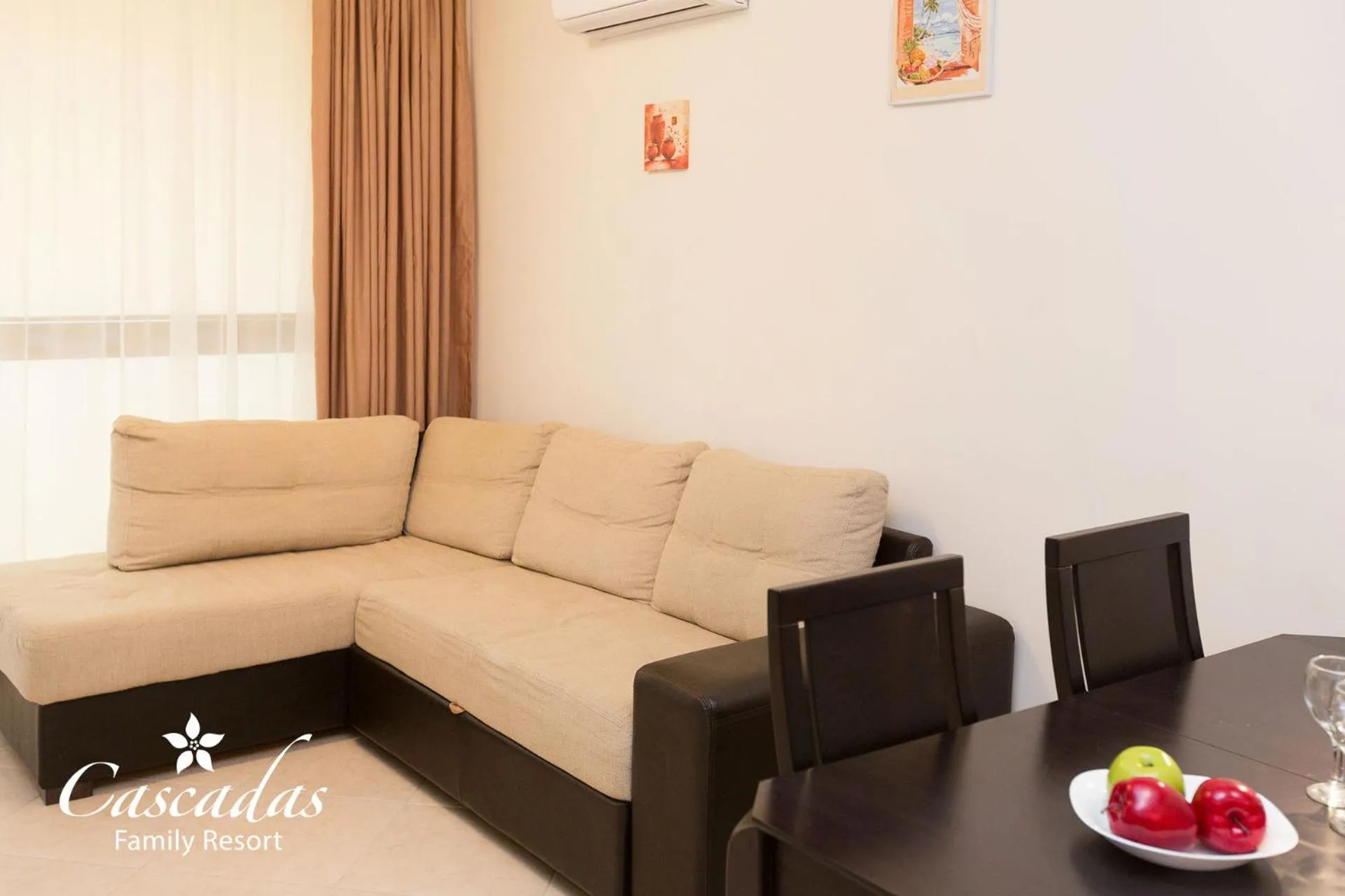 Living room in Cascadas Family Resort