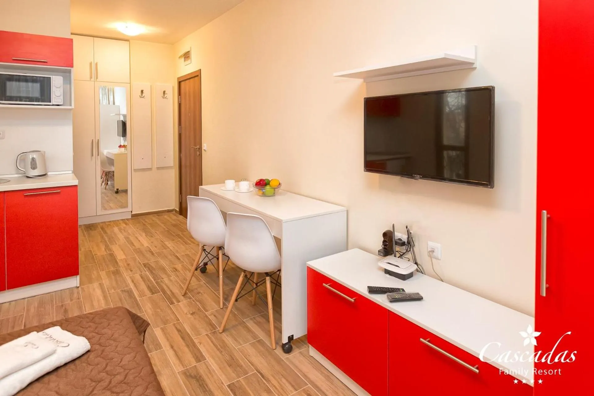 Living room in Cascadas Family Resort