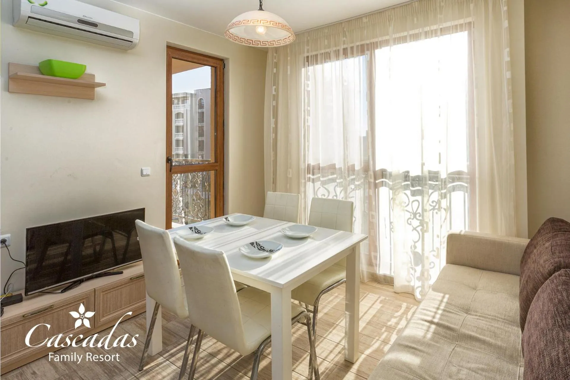 Living room in Cascadas Family Resort