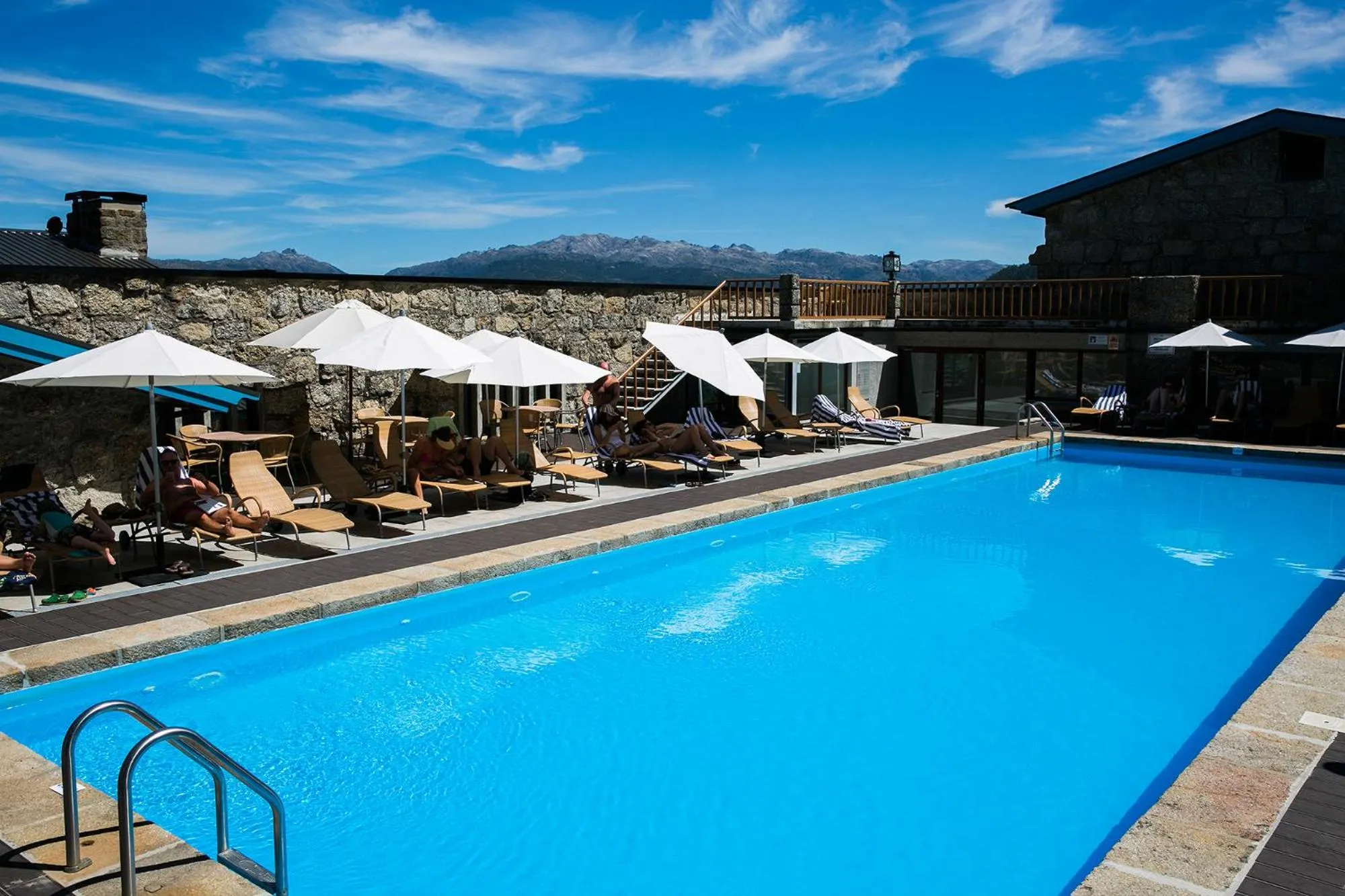 Swimming pool in Pousada Geres-Caniçada