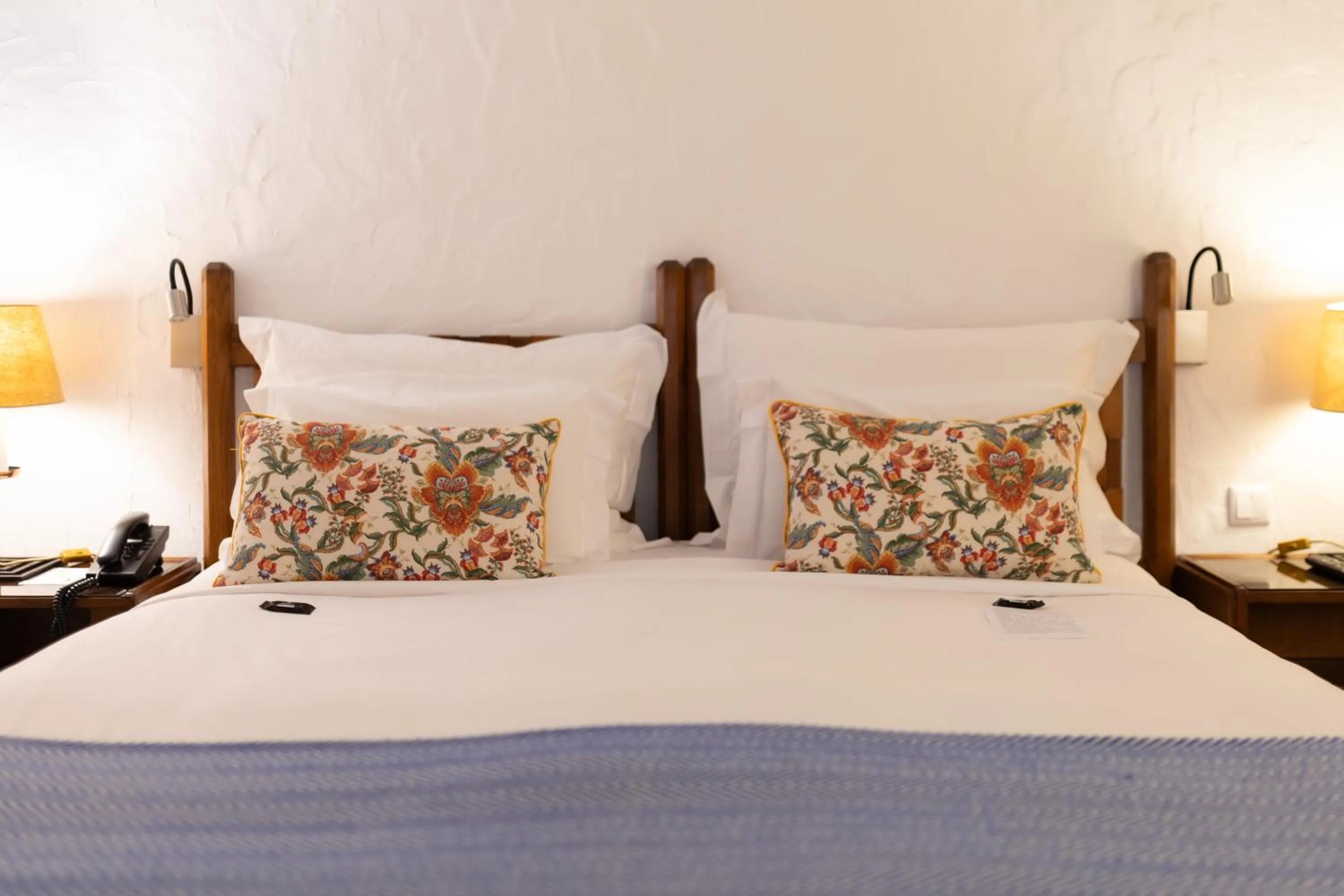 Bed in Pousada Geres-Caniçada