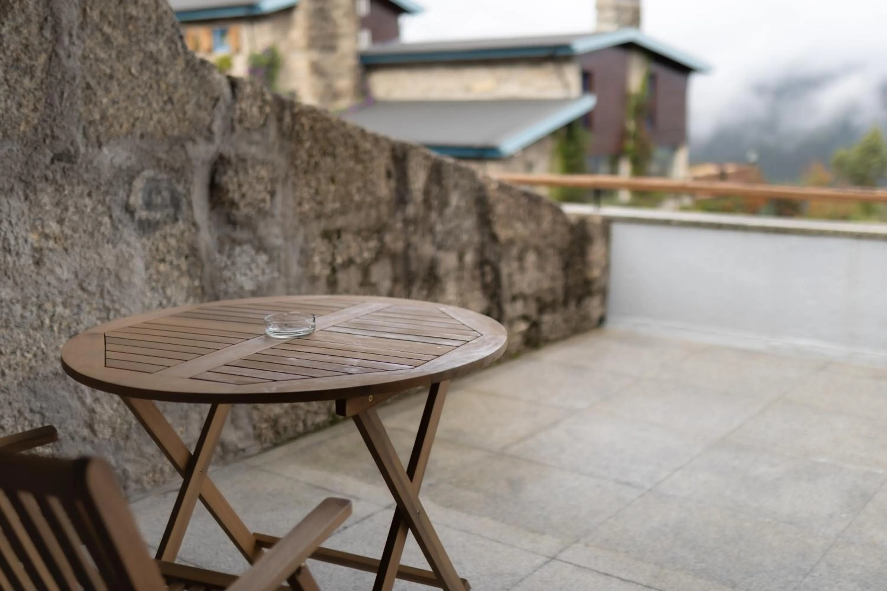 Balcony/Terrace in Pousada Geres-Caniçada