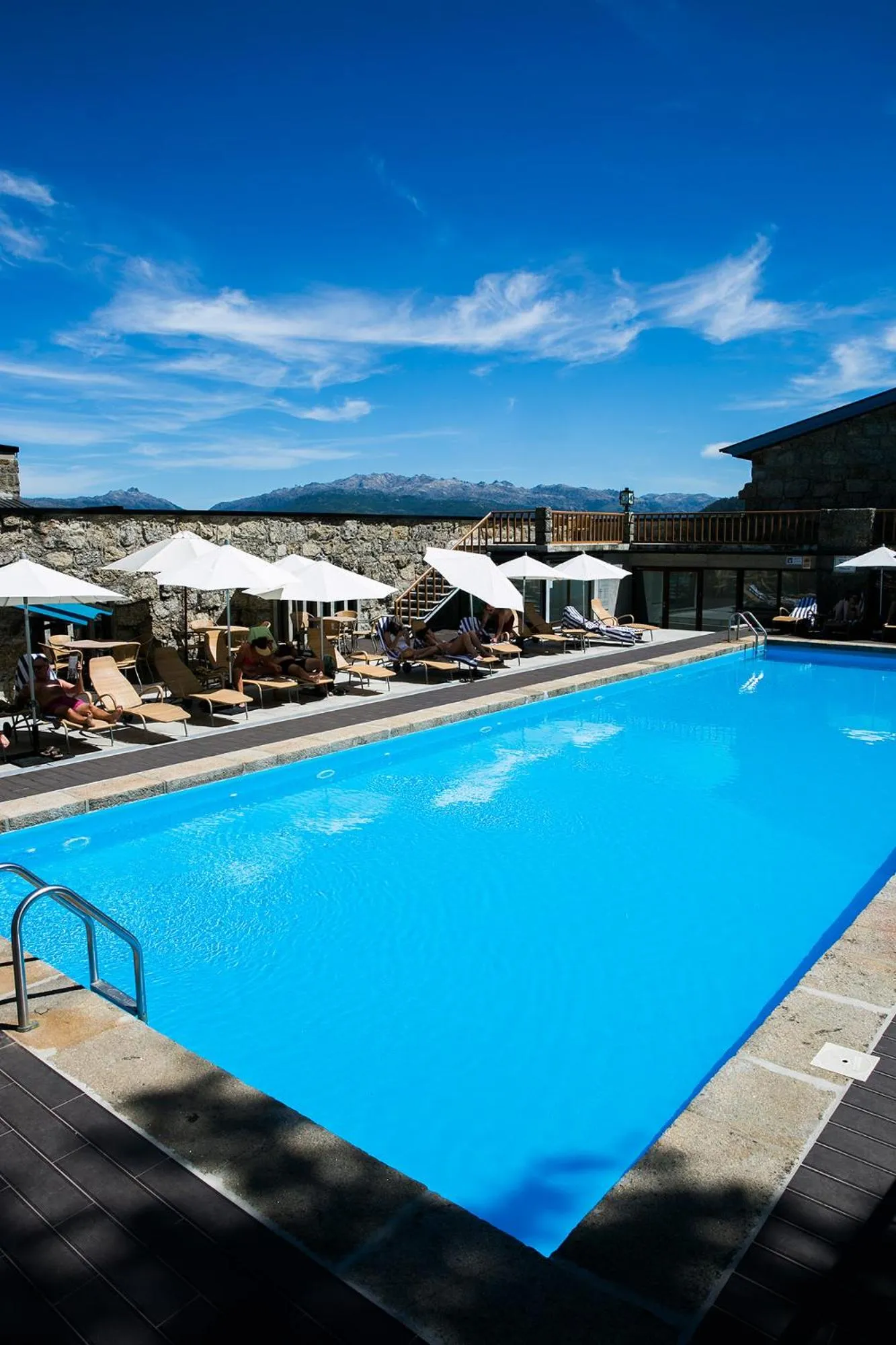 Swimming pool in Pousada Geres-Caniçada