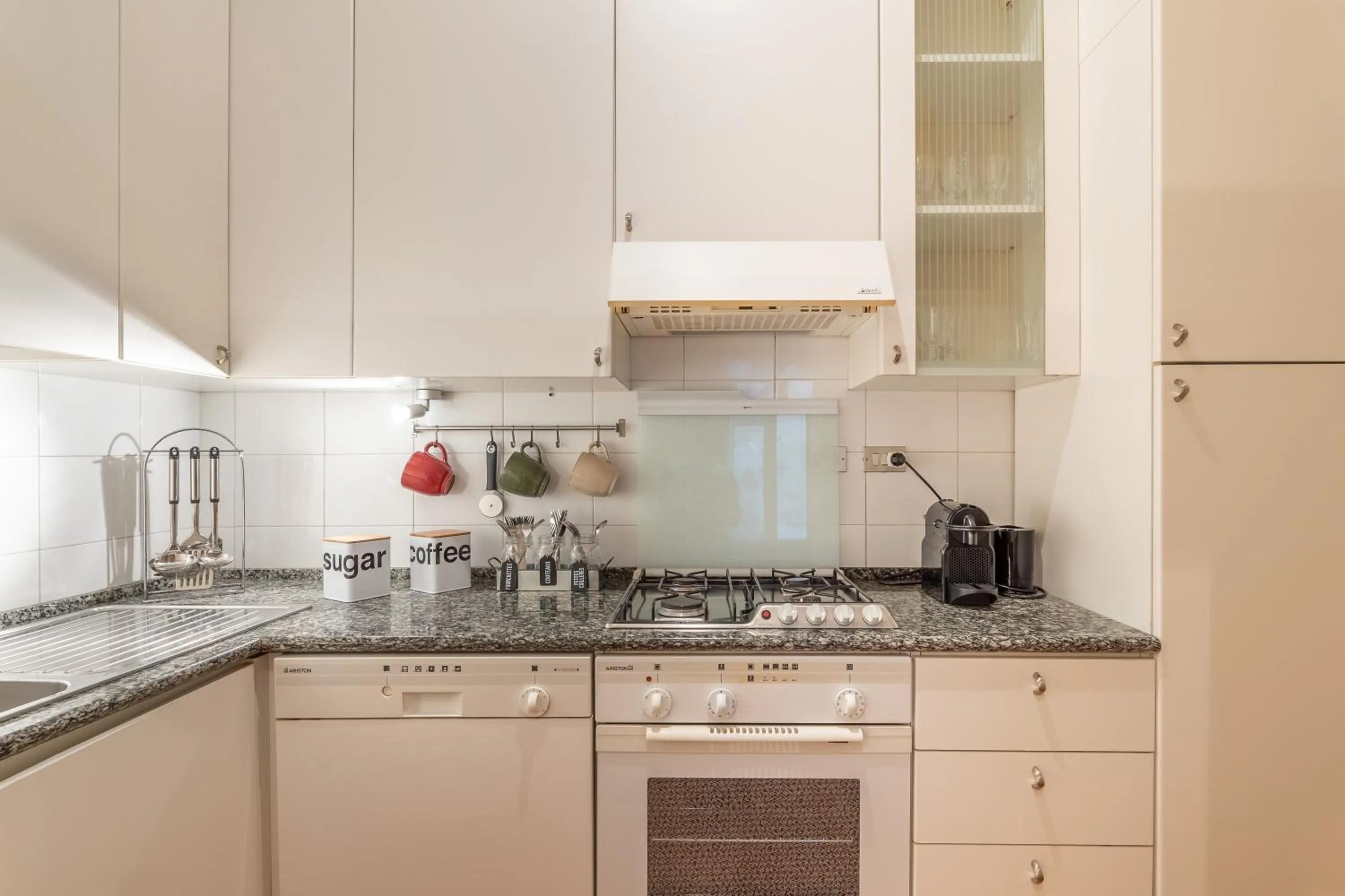 Kitchen or kitchenette in The Painters house in Santa Croce by Mmega