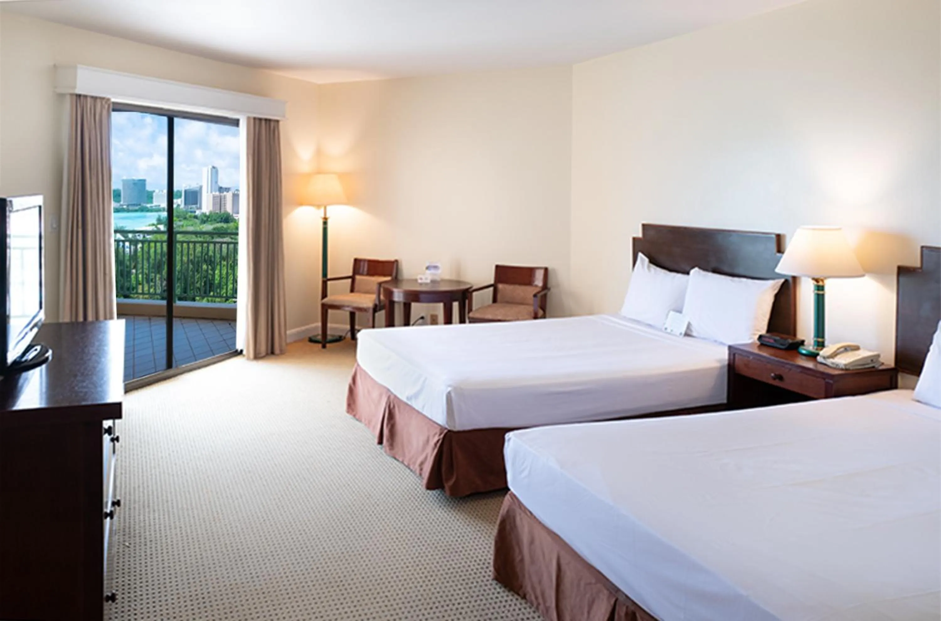 Staff, Bed in Holiday Resort & Spa Guam