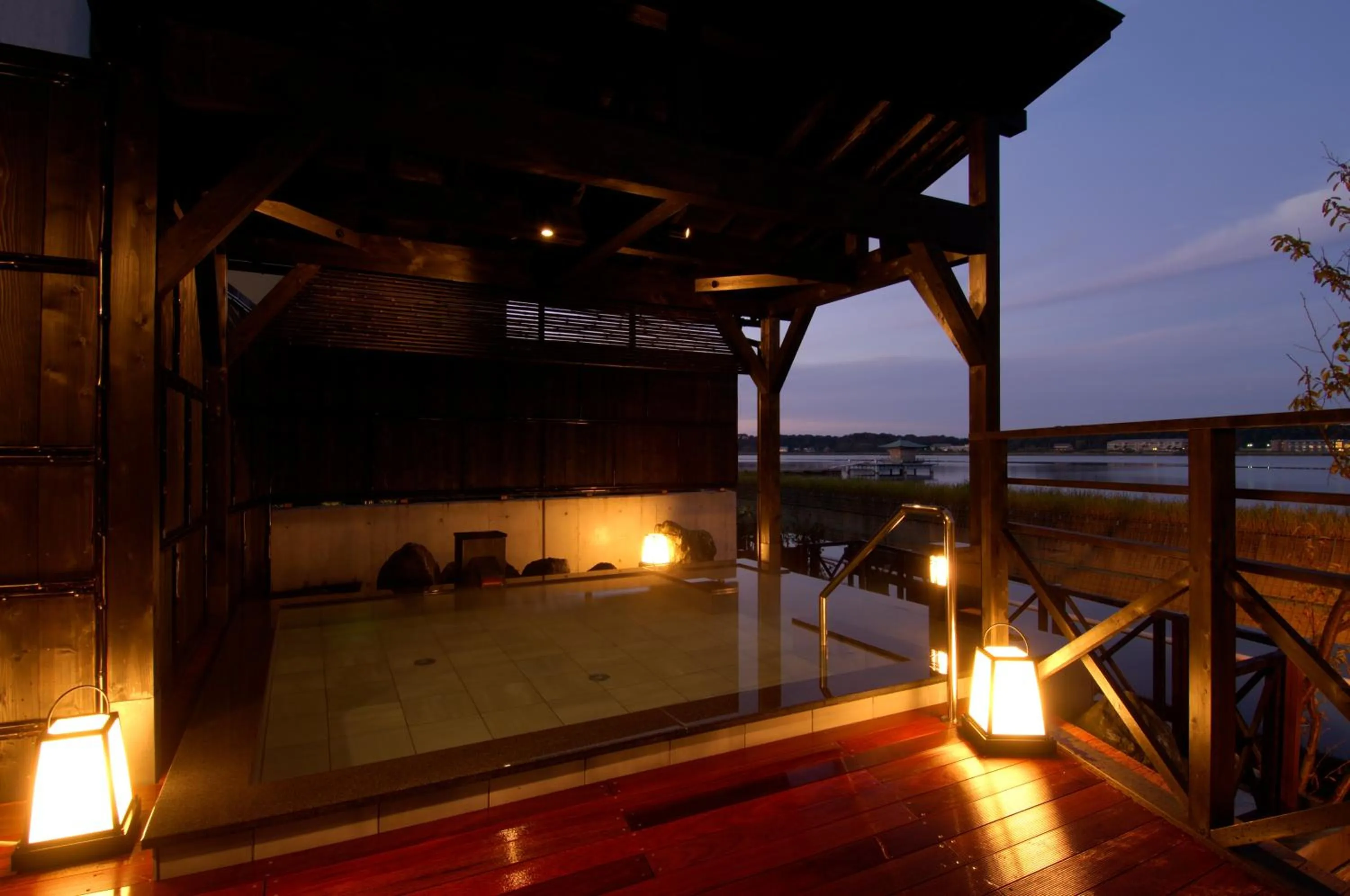 Hot Spring Bath in Kohan-no-Yado Morimoto